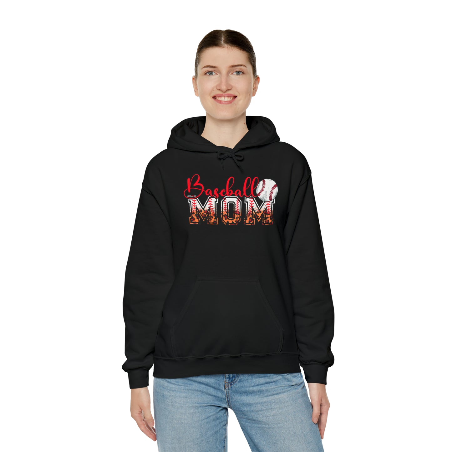 Baseball Mom Unisex Heavy Blend™ Hooded Sweatshirt