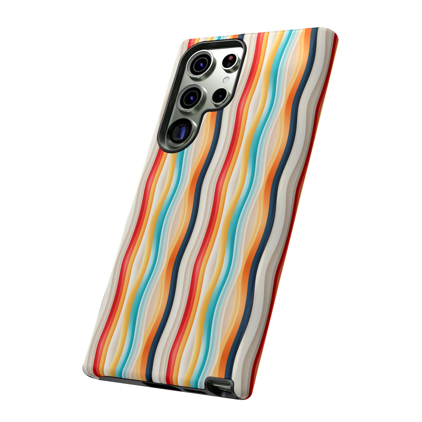 Color Wave Fusion Tough Phone Cases