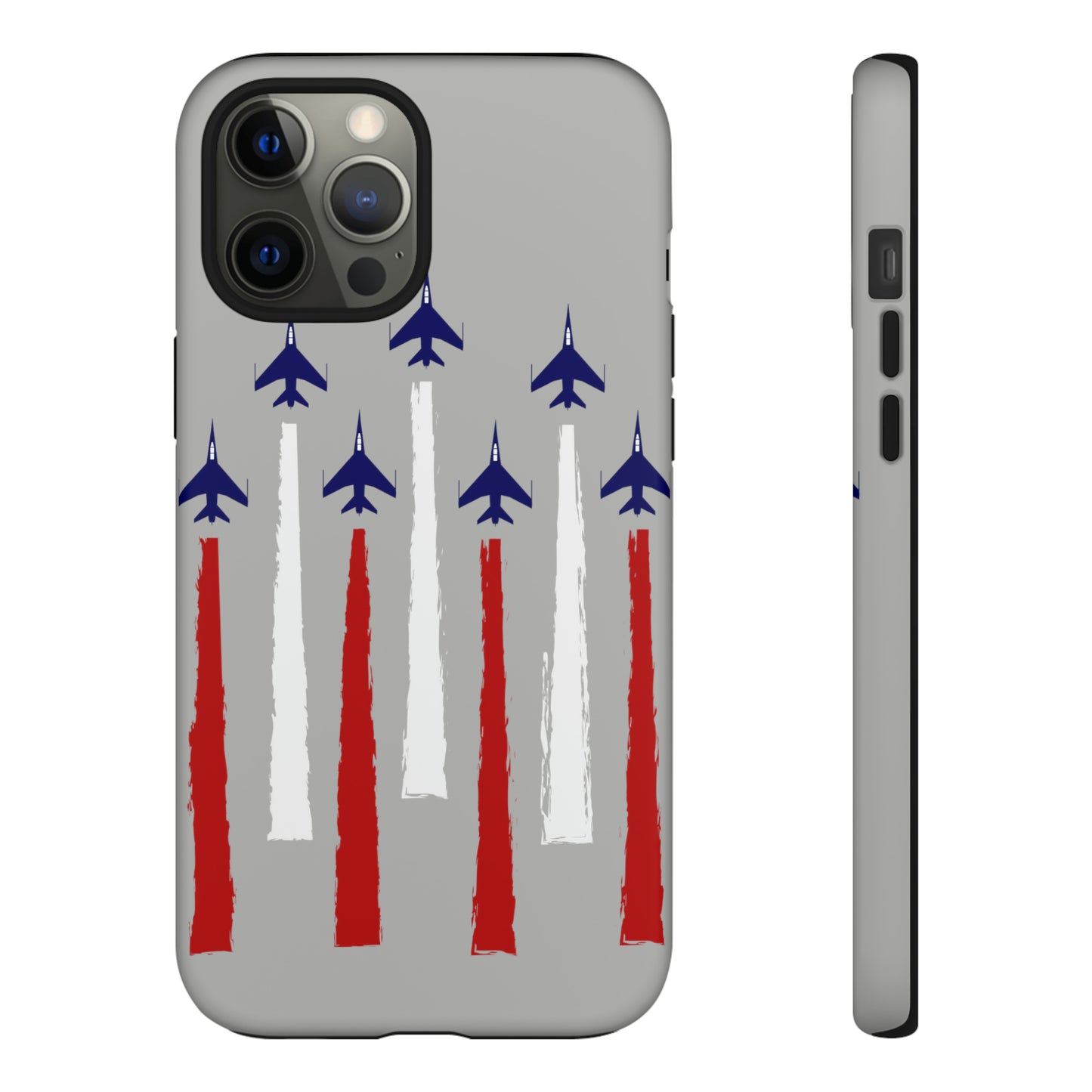 Red, White, & Blue US Jets Tough Phone Cases