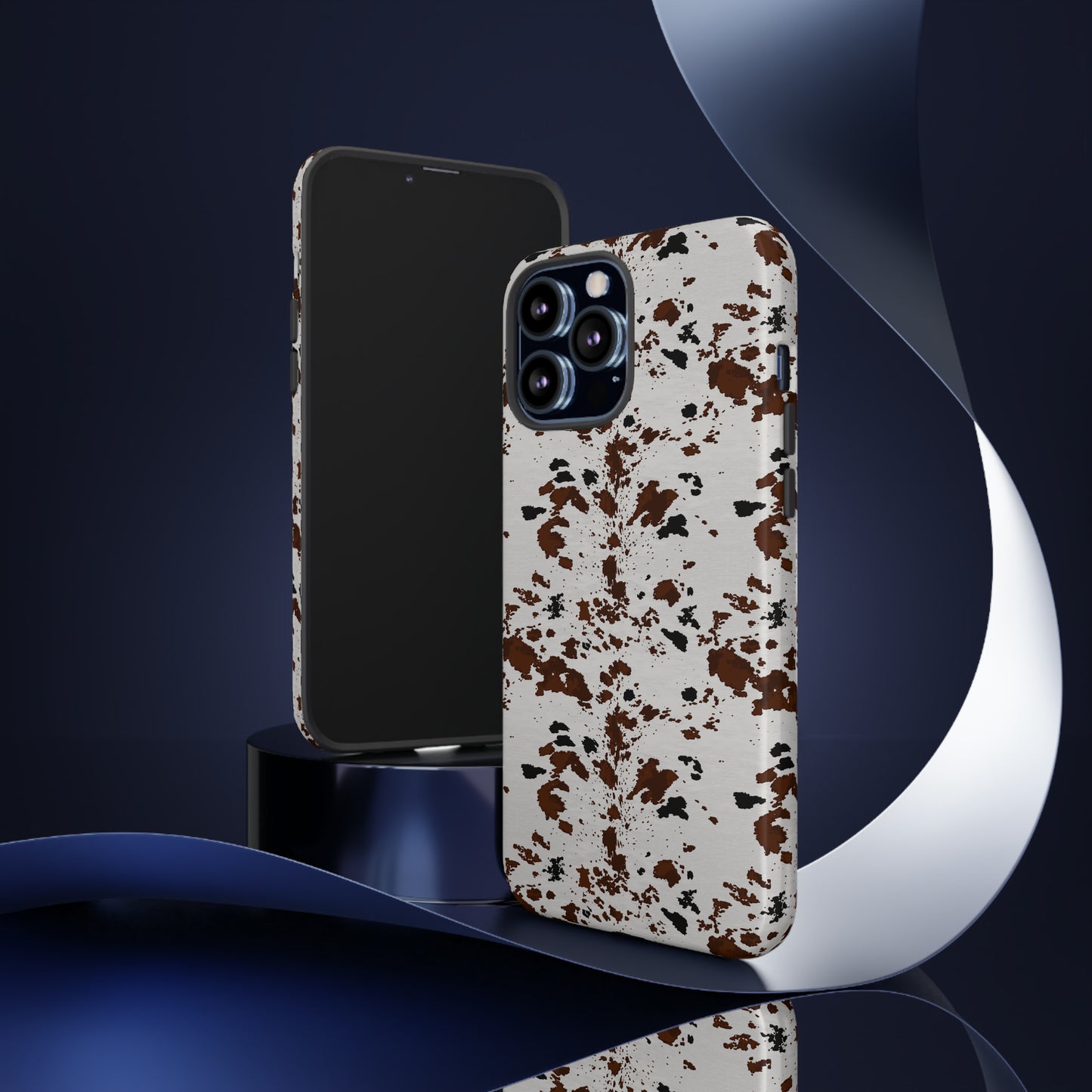 Cowhide Inspired Tough Phone Cases