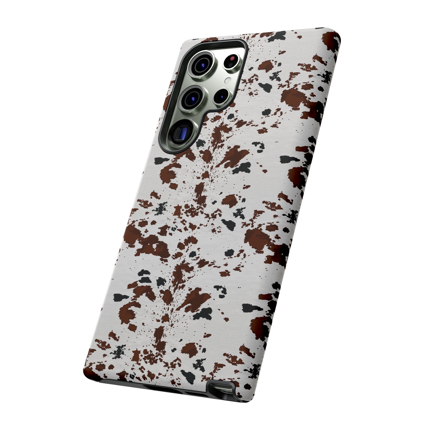 Cowhide Inspired Tough Phone Cases