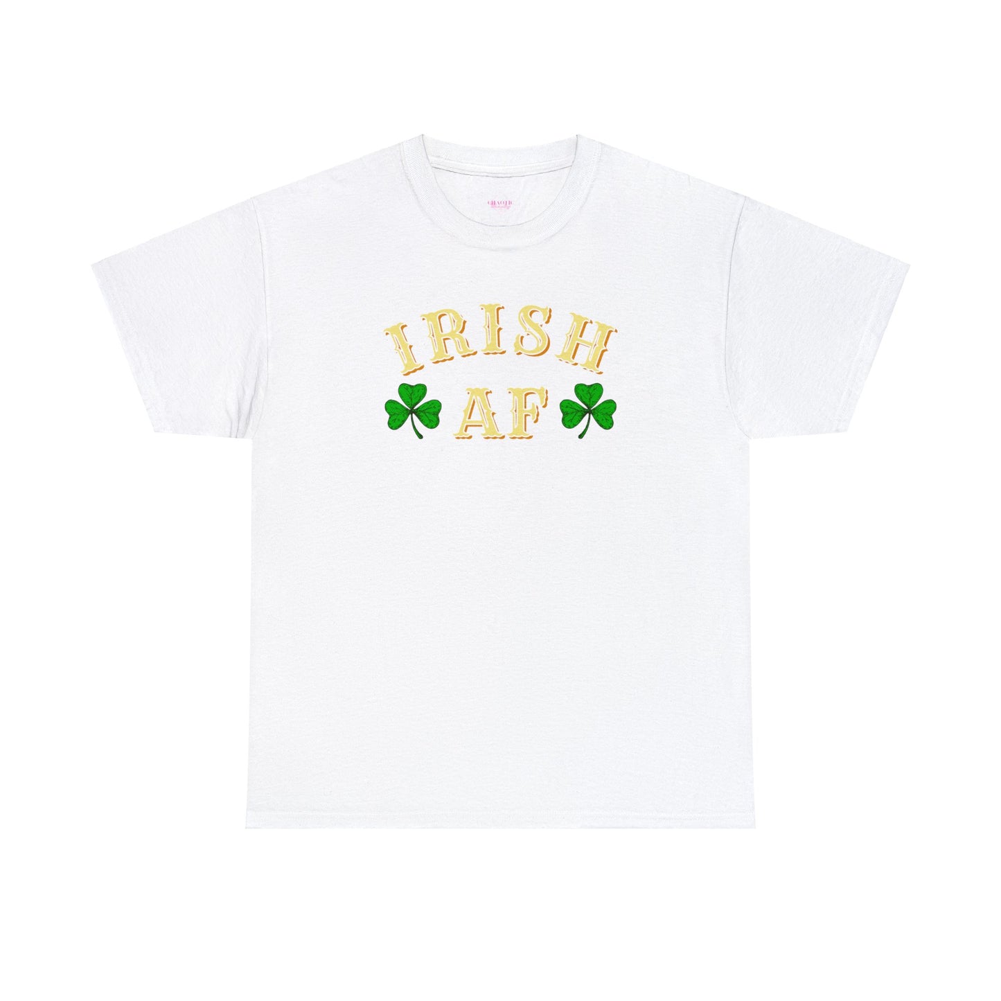Irish AF St Patricks Day Unisex Heavy Cotton Tee