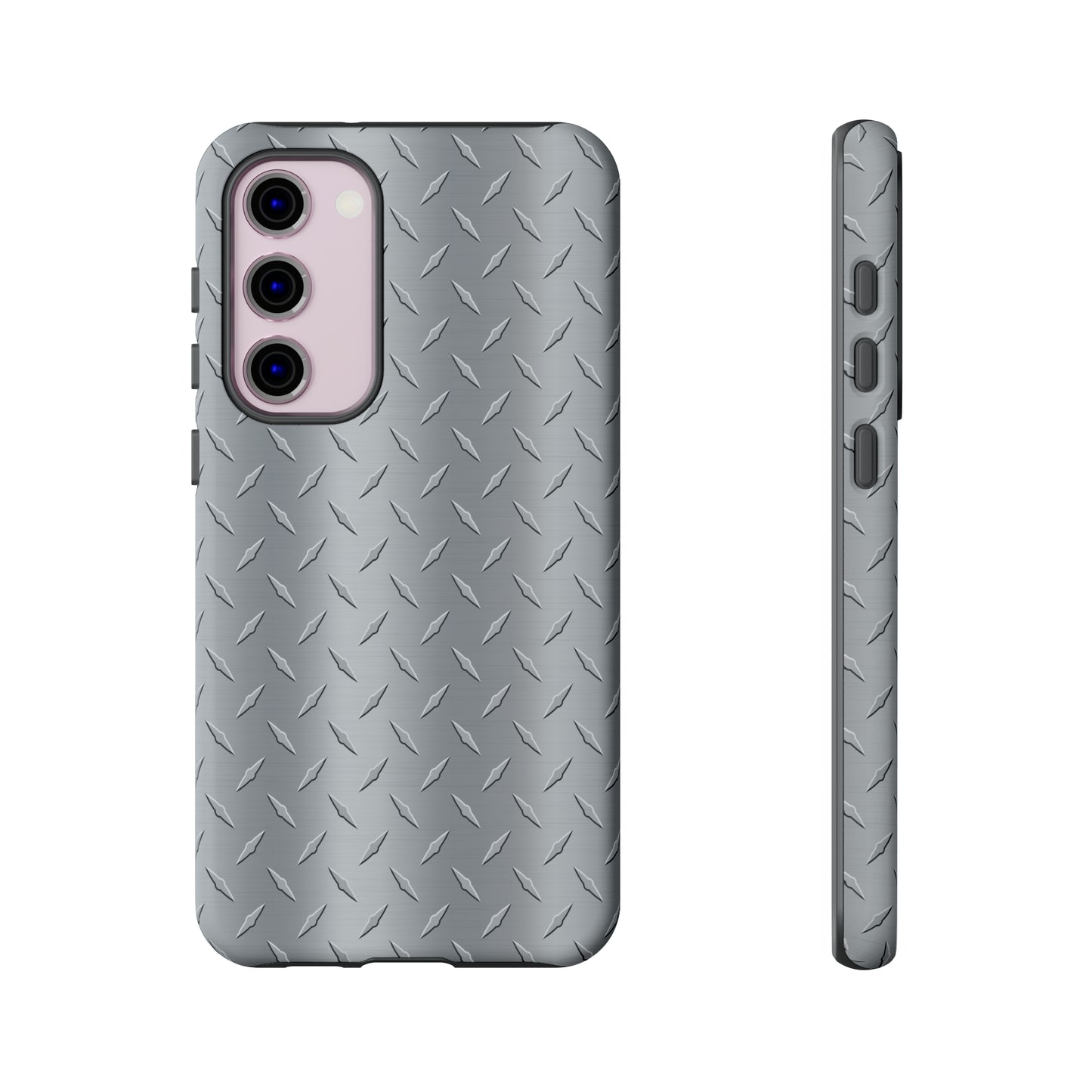 Diamond Plate Inspired Tough Phone Cases