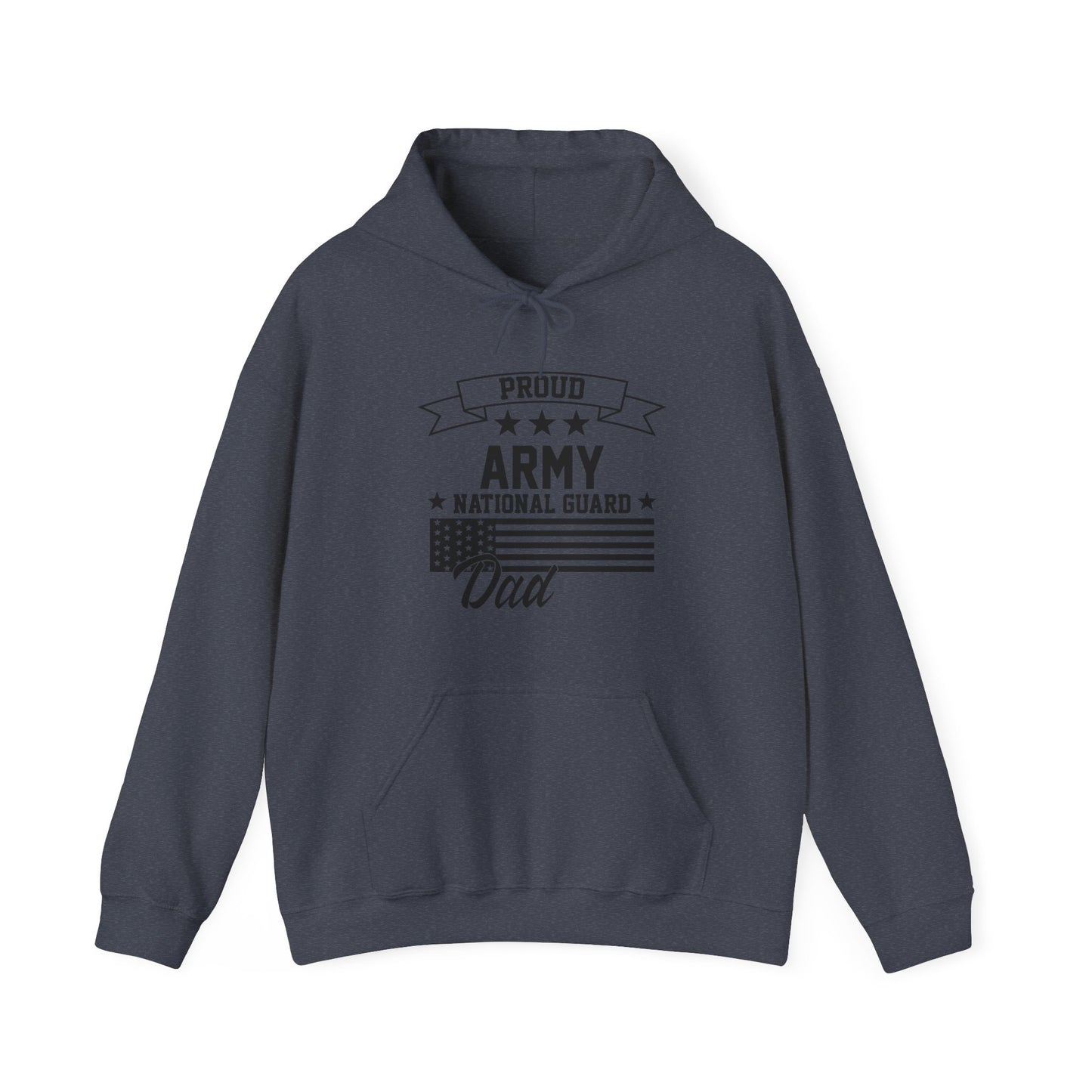 Proud Army National Guard DAD  Unisex Heavy Blend™ Hooded Sweatshirt