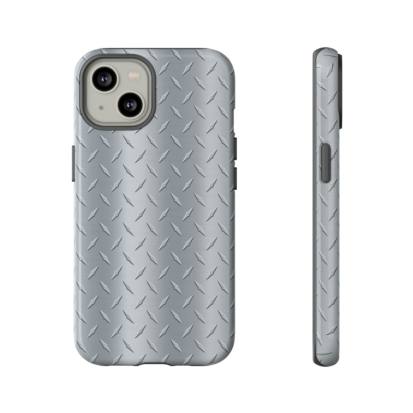 Diamond Plate Inspired Tough Phone Cases