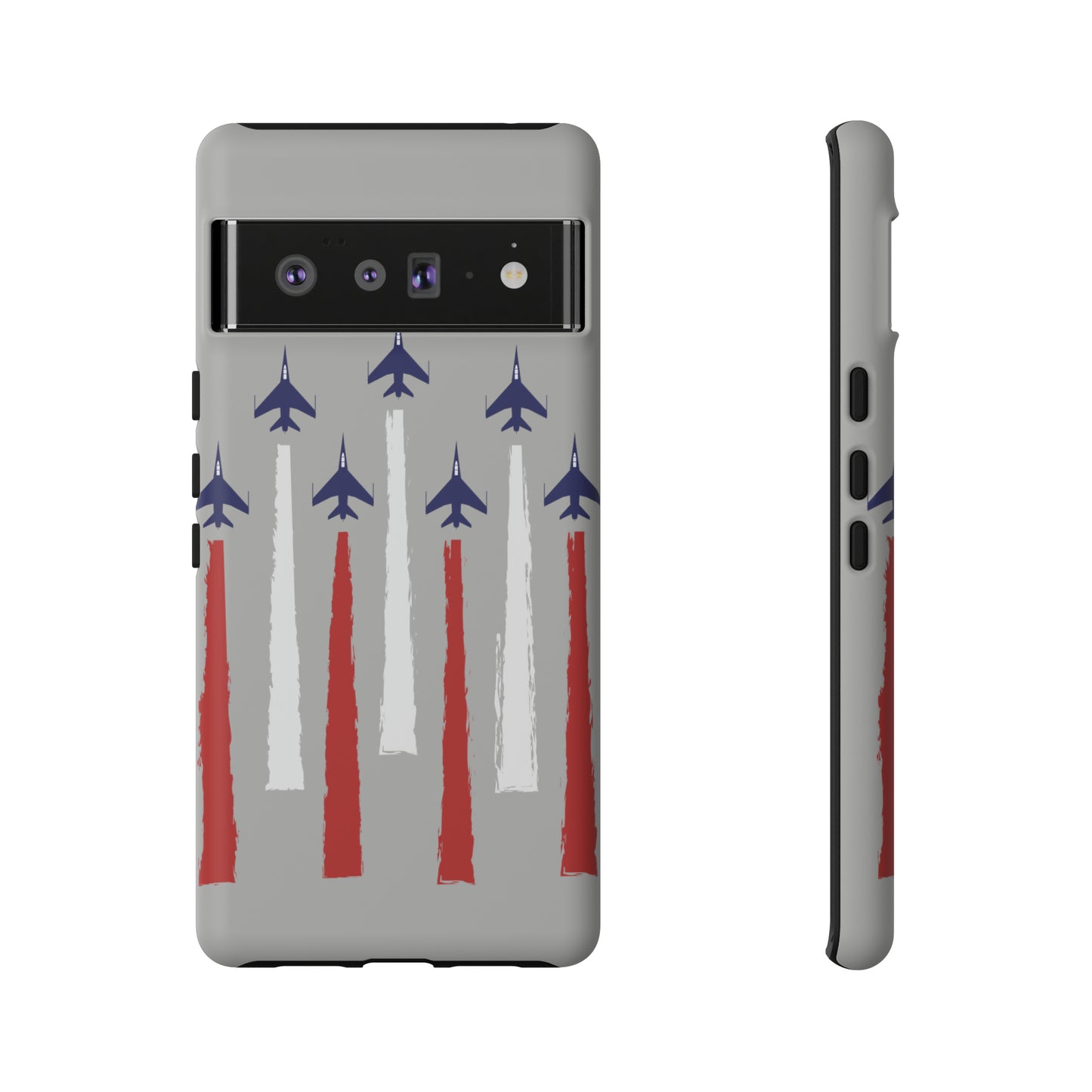 Red, White, & Blue US Jets Tough Phone Cases