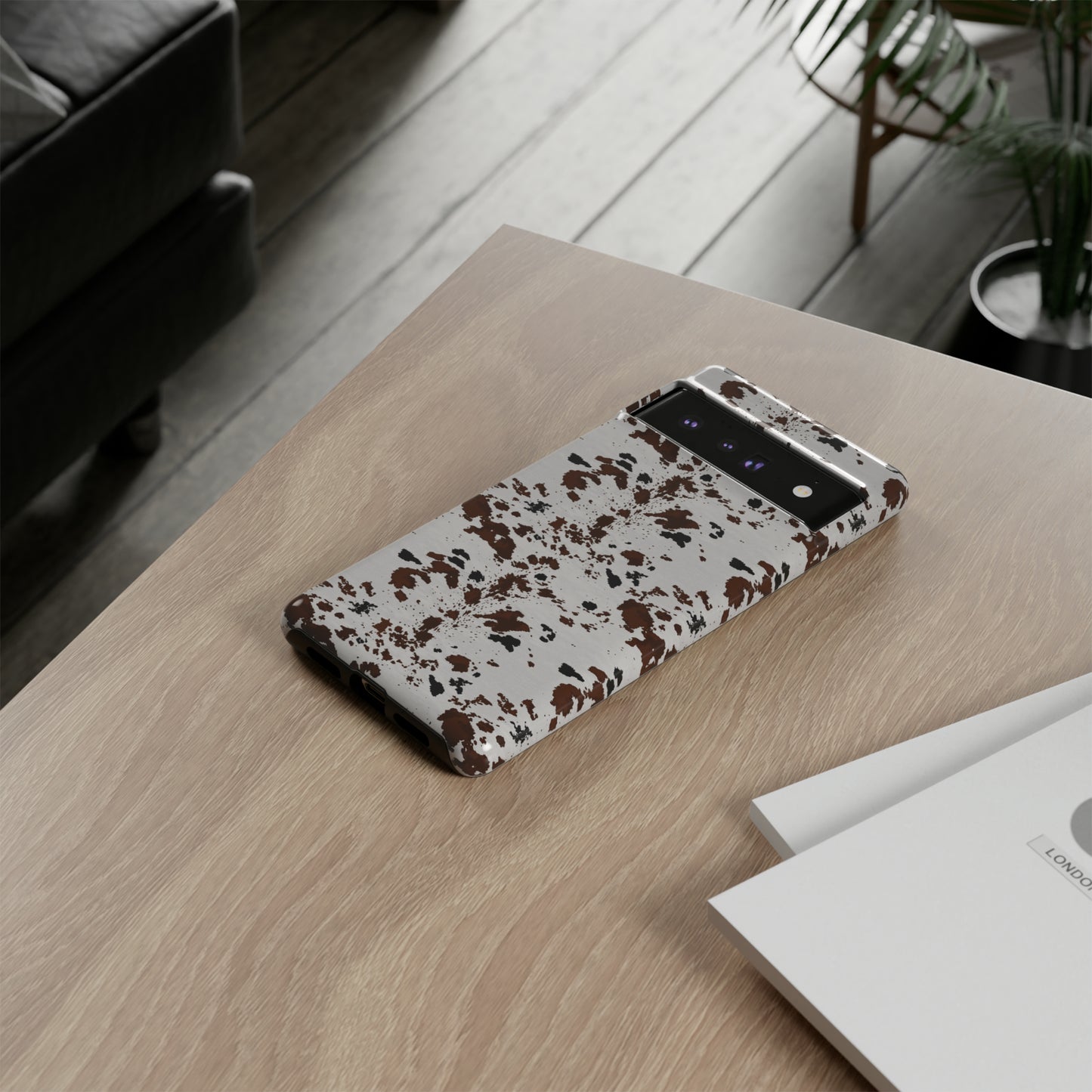 Cowhide Inspired Tough Phone Cases