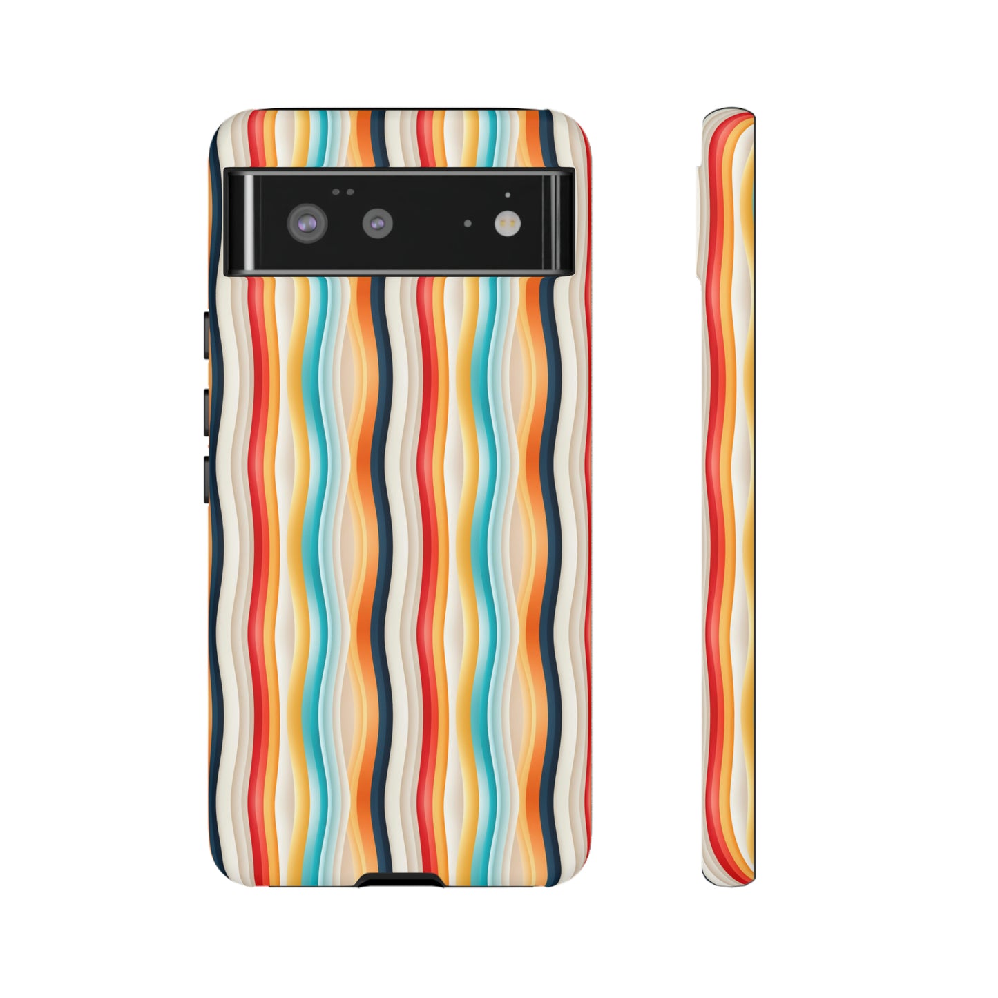 Color Wave Fusion Tough Phone Cases
