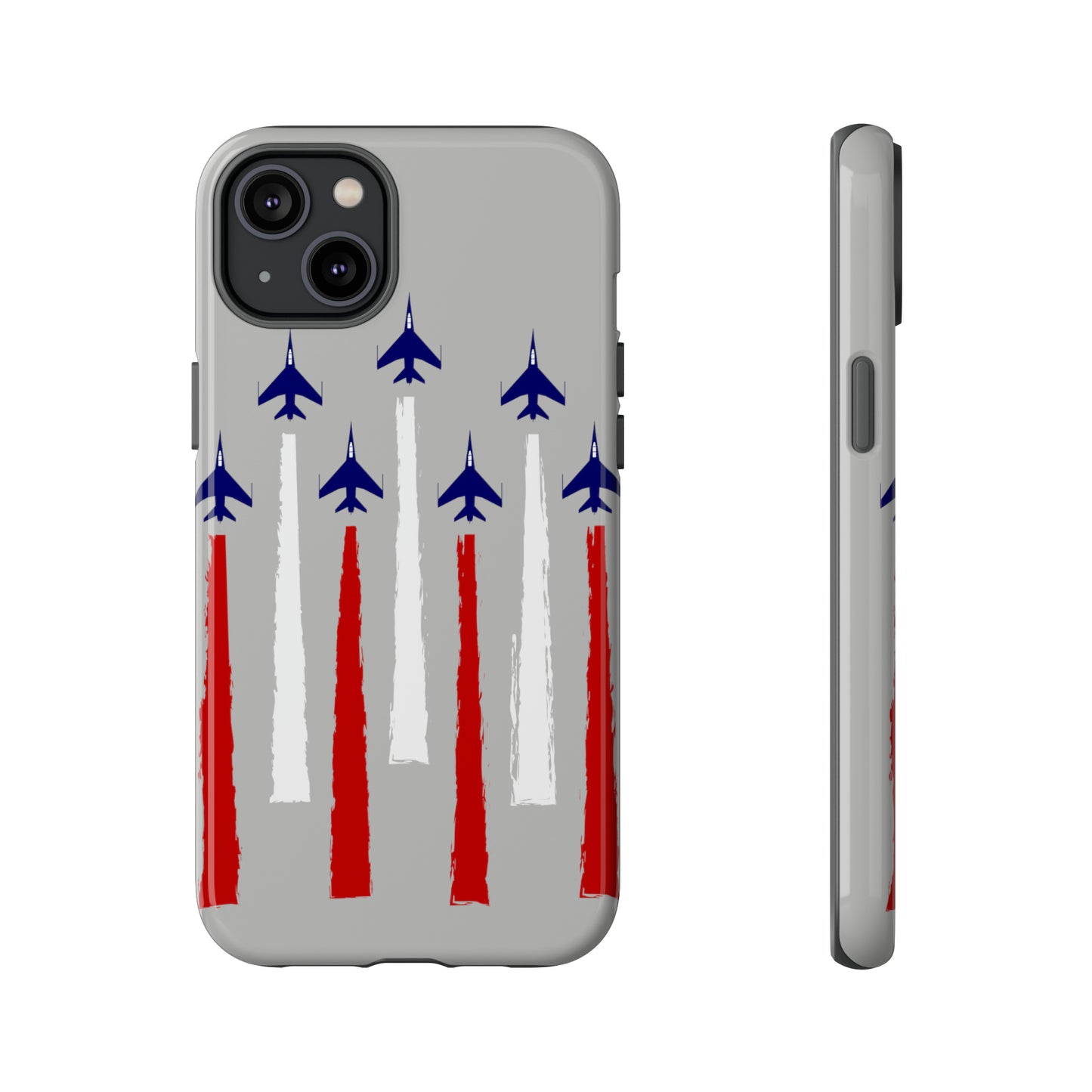 Red, White, & Blue US Jets Tough Phone Cases