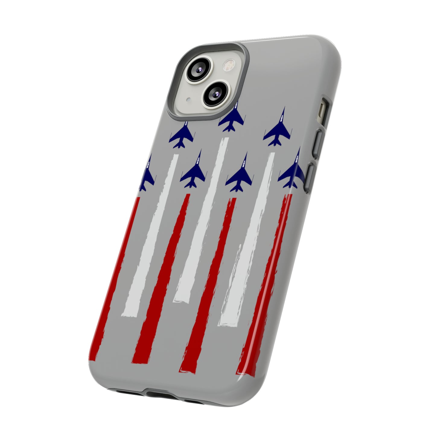 Red, White, & Blue US Jets Tough Phone Cases