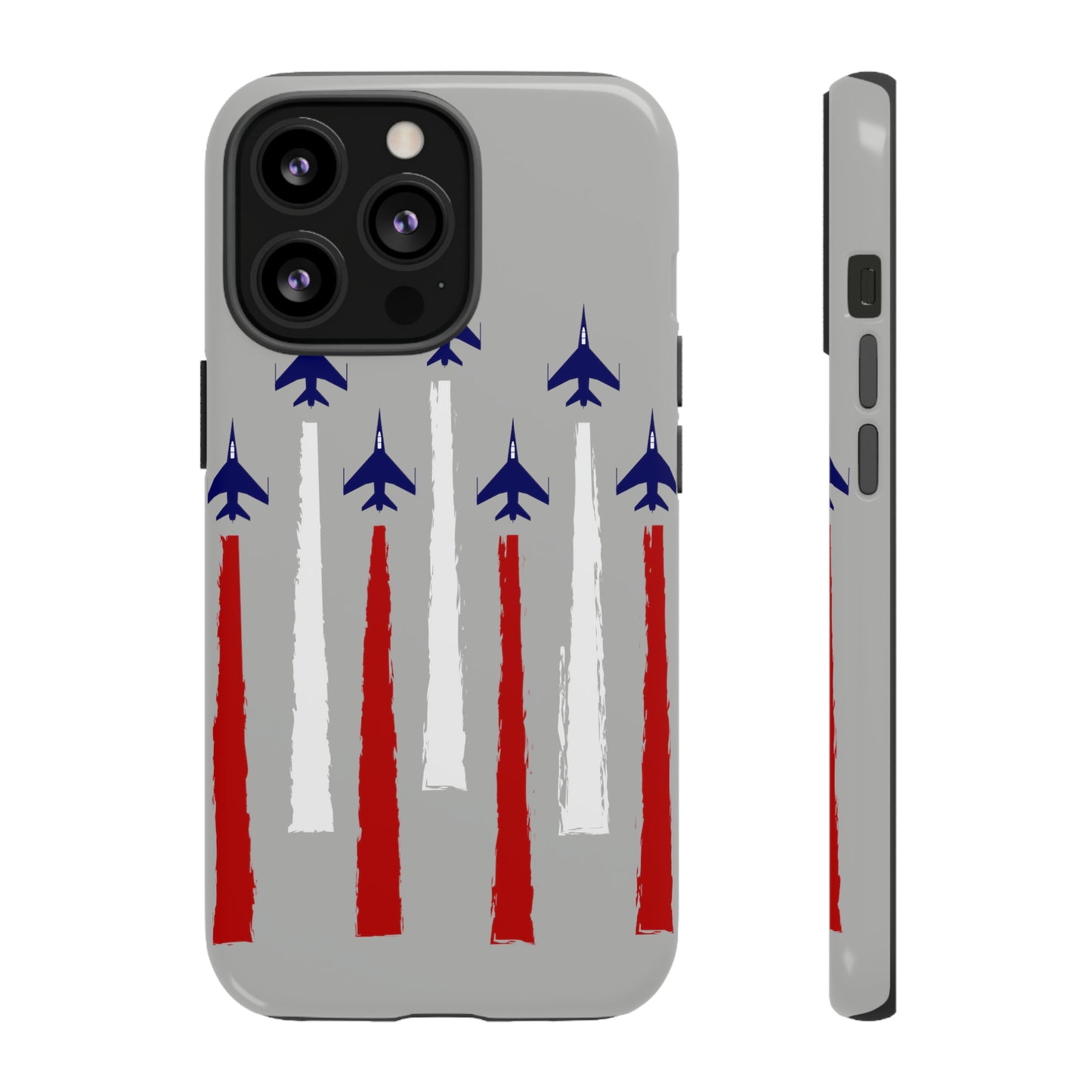 Red, White, & Blue US Jets Tough Phone Cases