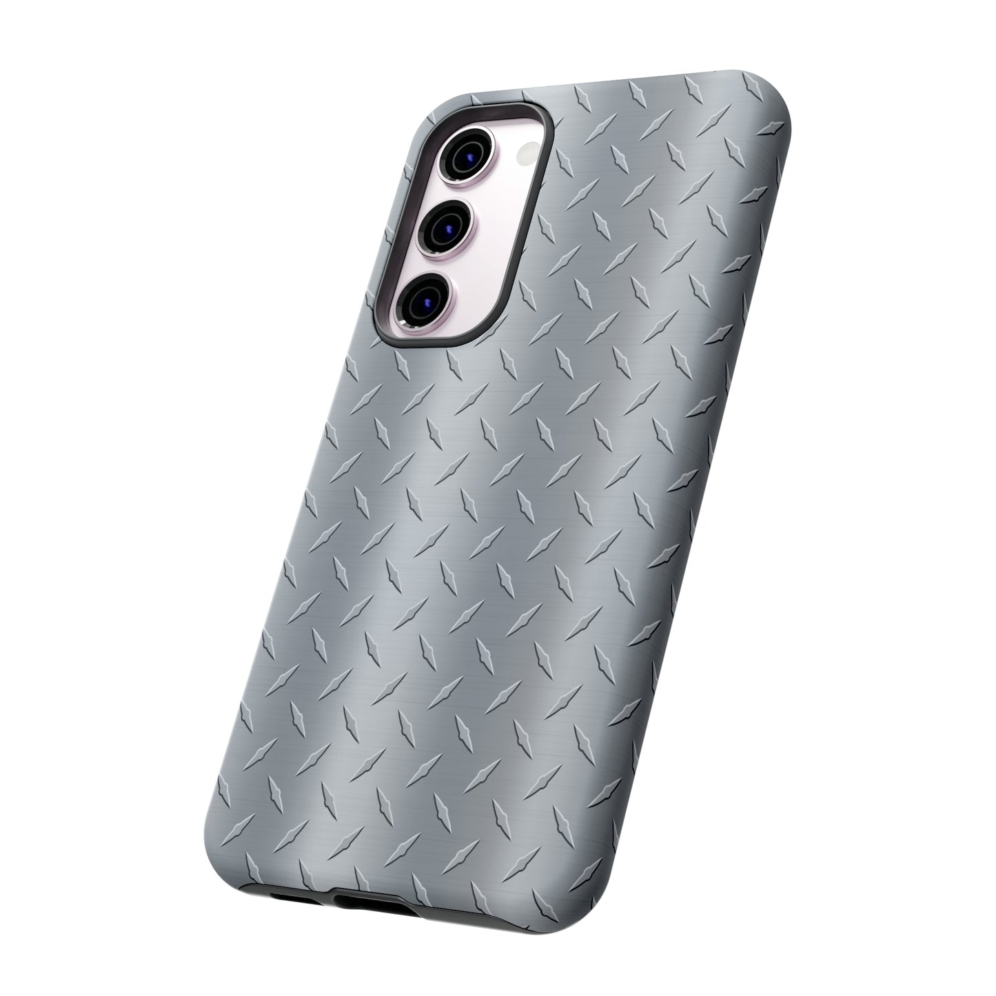 Diamond Plate Inspired Tough Phone Cases