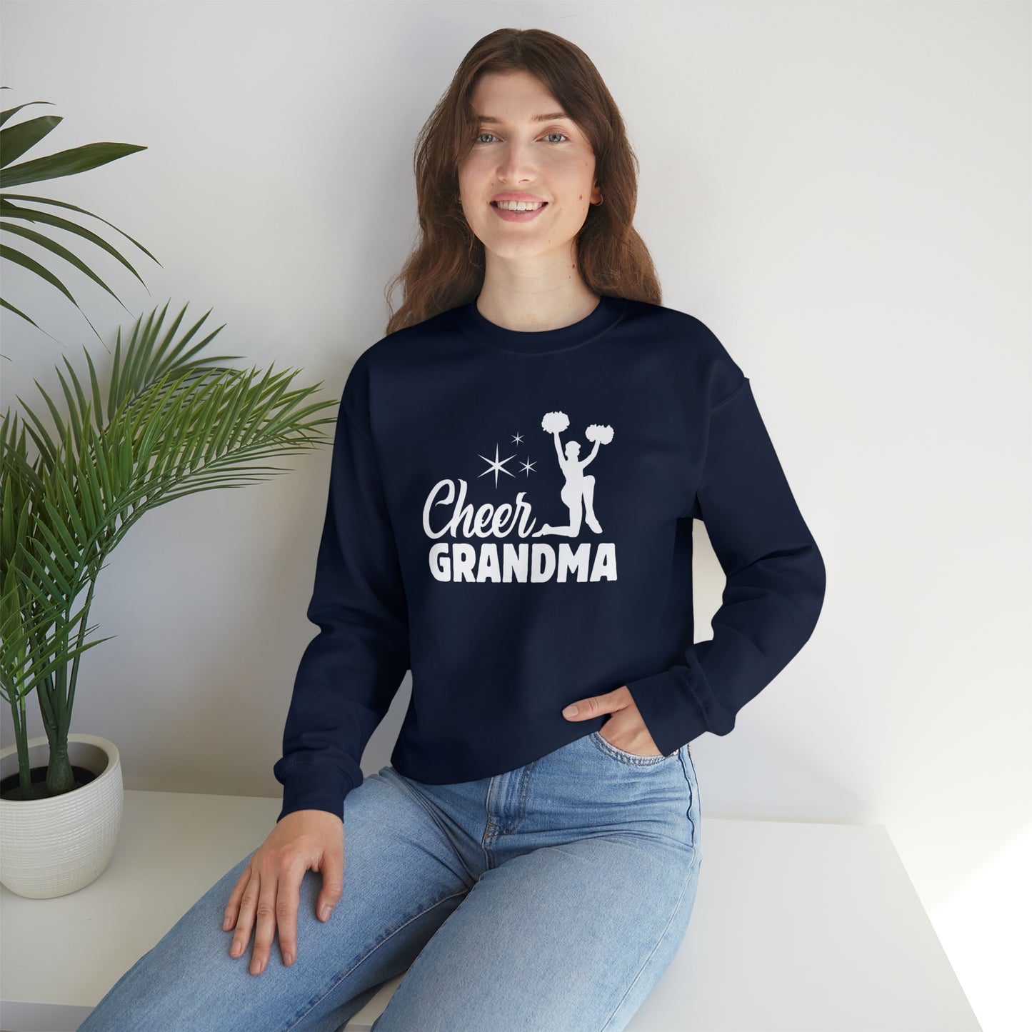 Cheer Grandma Unisex Heavy Blend™ Crewneck Sweatshirt