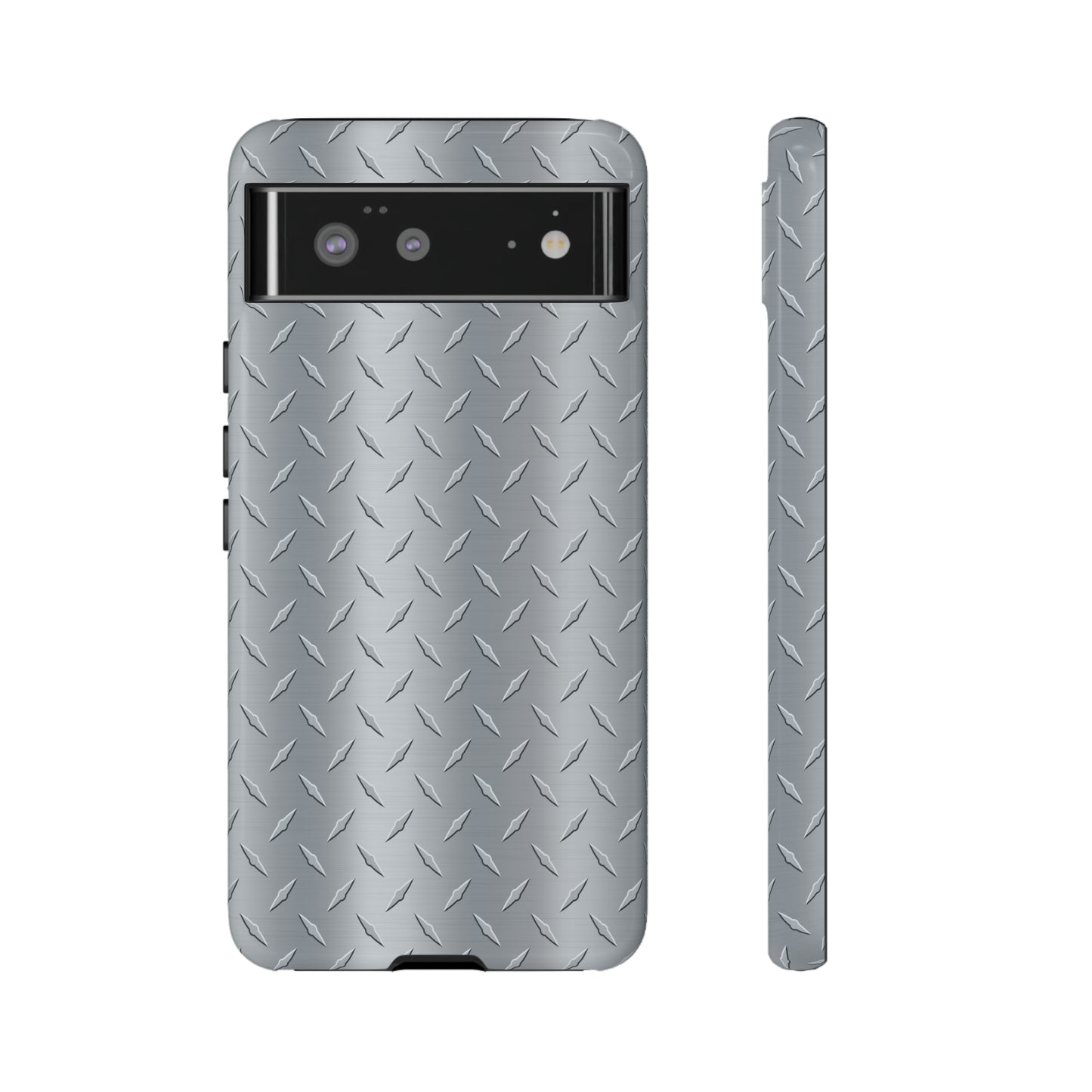Diamond Plate Inspired Tough Phone Cases