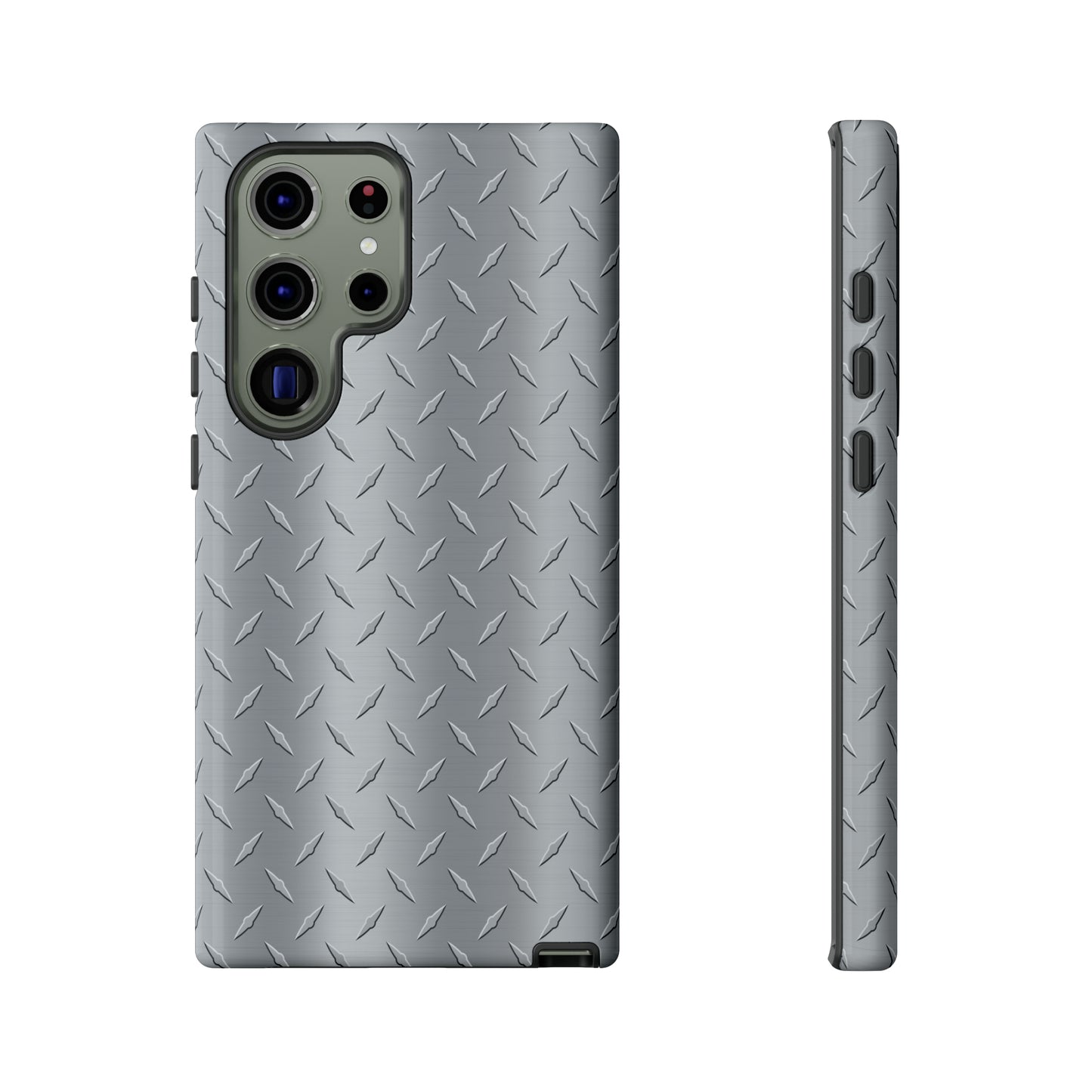 Diamond Plate Inspired Tough Phone Cases