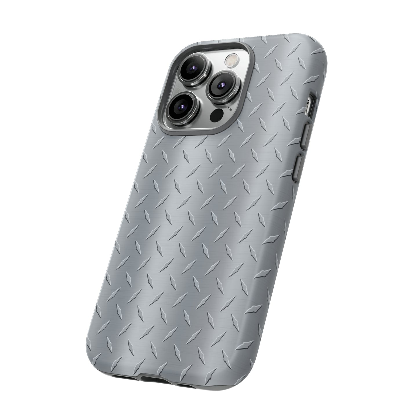 Diamond Plate Inspired Tough Phone Cases