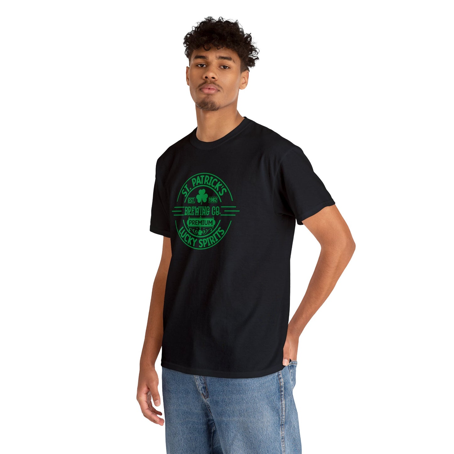 St. Patrick's Brewing Co. Style 3 Unisex Heavy Cotton Tee