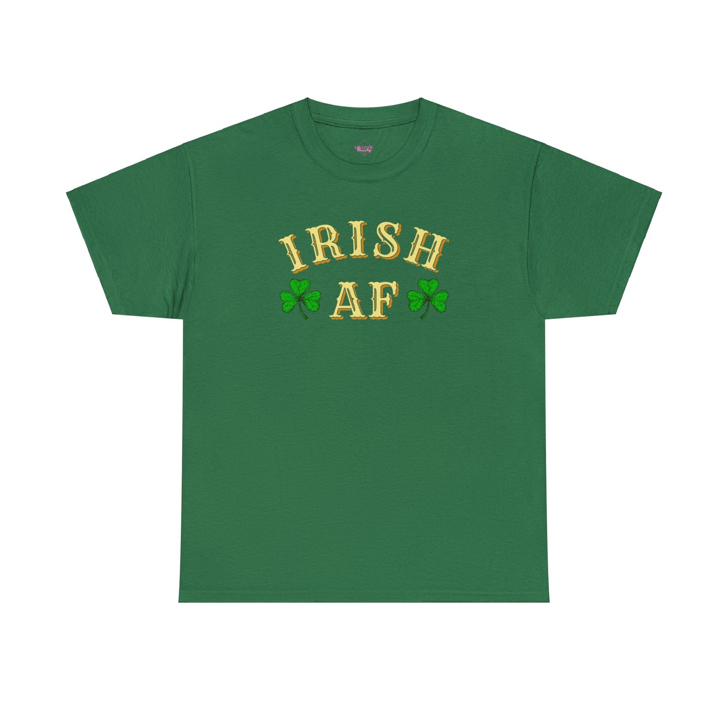 Irish AF St Patricks Day Unisex Heavy Cotton Tee
