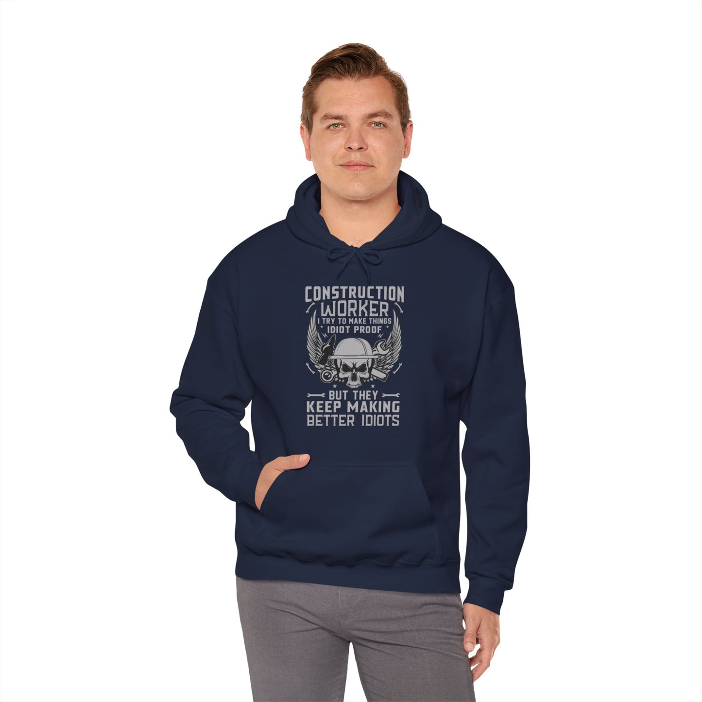 Contruction Worker Unisex Heavy Blend™ Hooded Sweatshirt