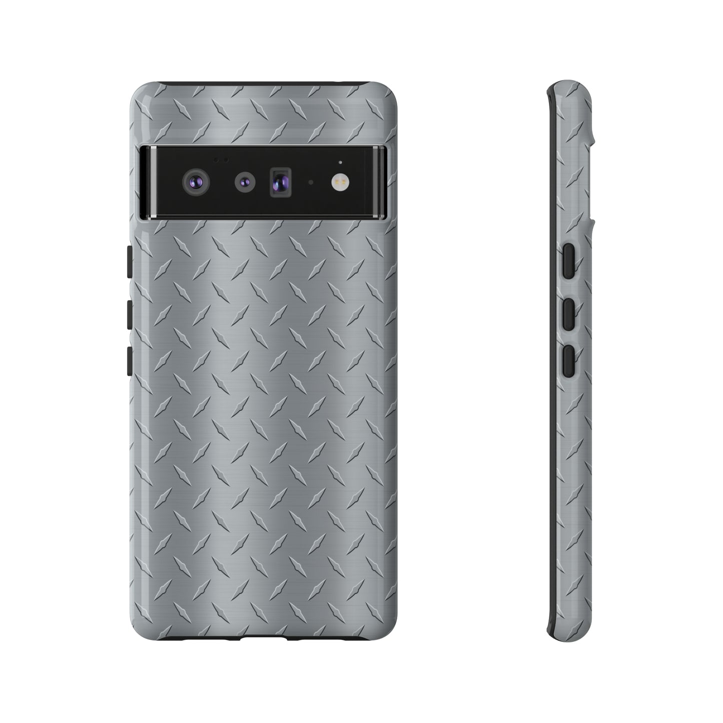 Diamond Plate Inspired Tough Phone Cases