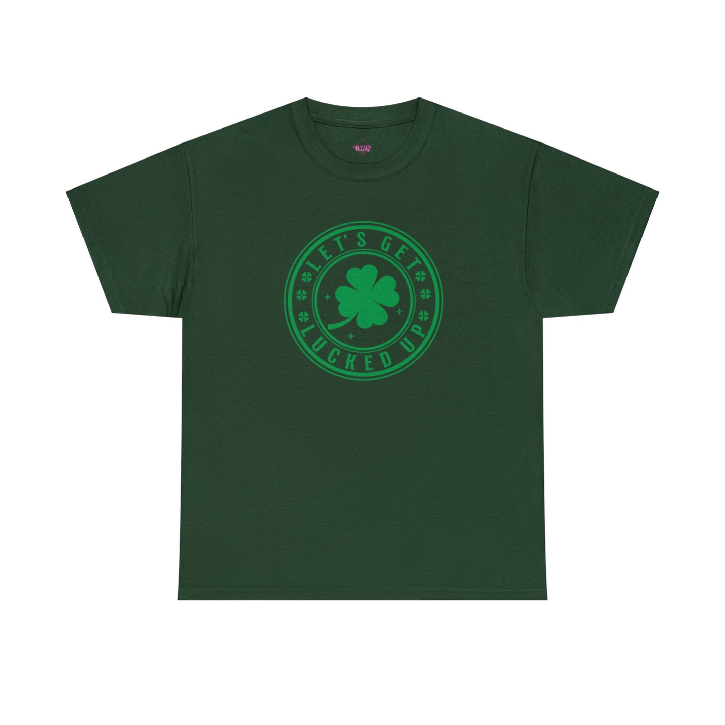 Lets Get Lucked Up  Unisex Heavy Cotton Tee
