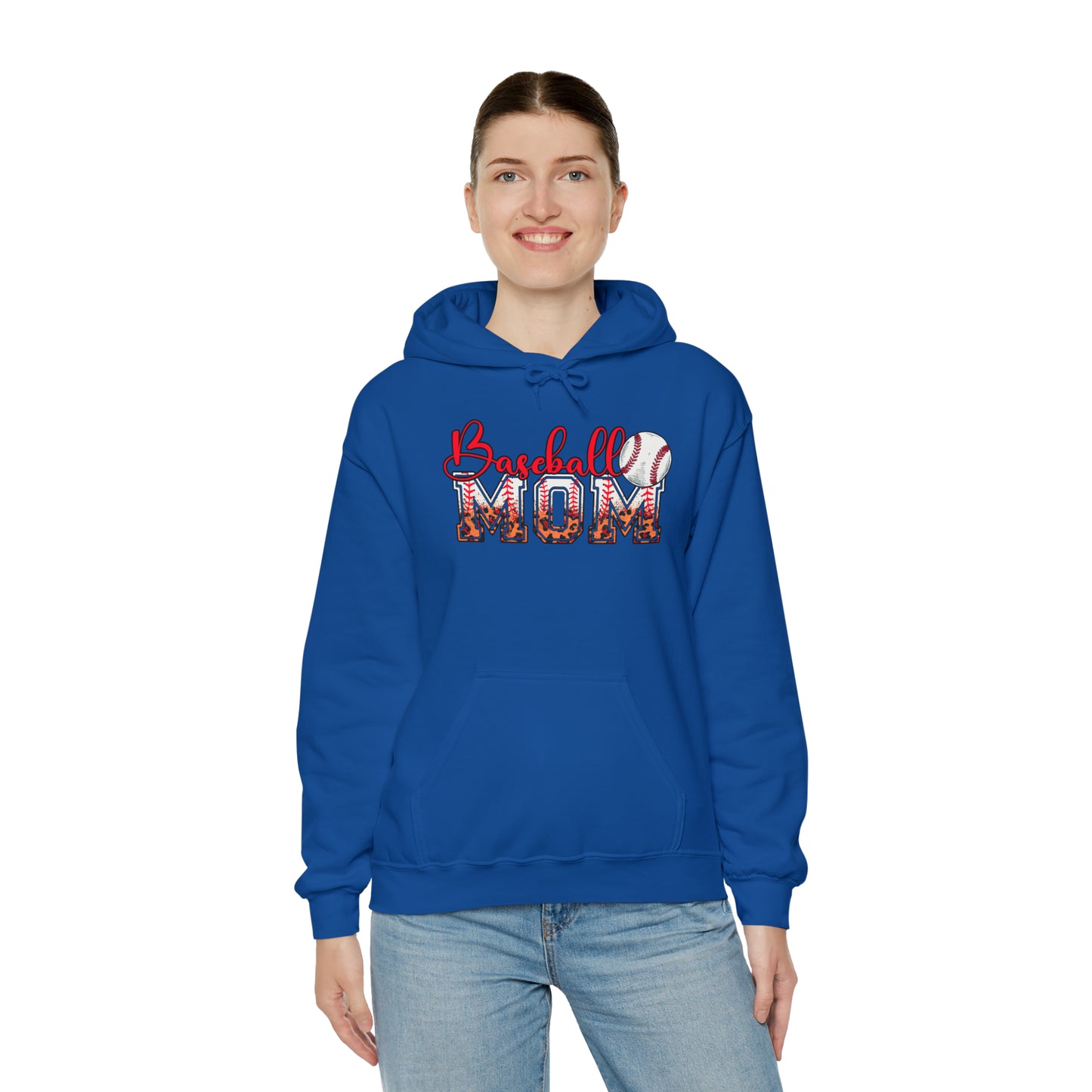 Baseball Mom Unisex Heavy Blend™ Hooded Sweatshirt