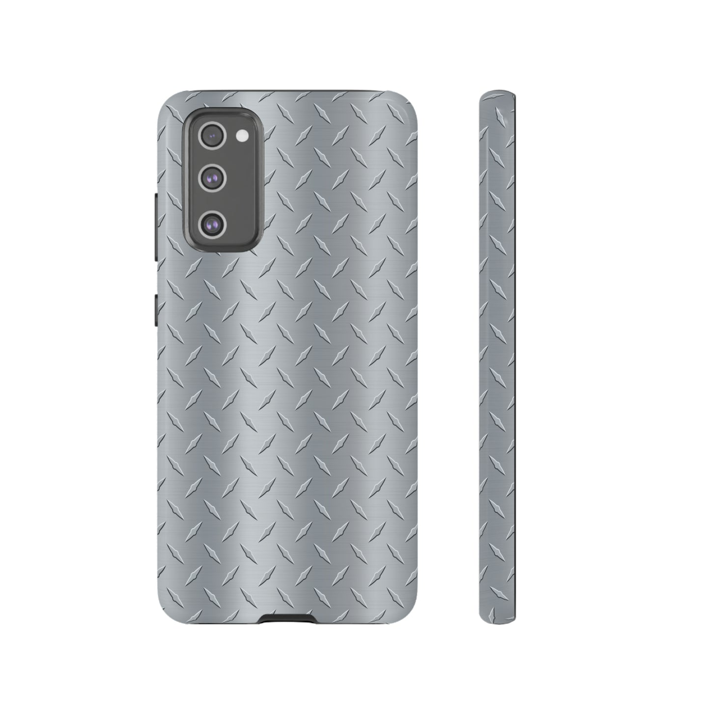 Diamond Plate Inspired Tough Phone Cases
