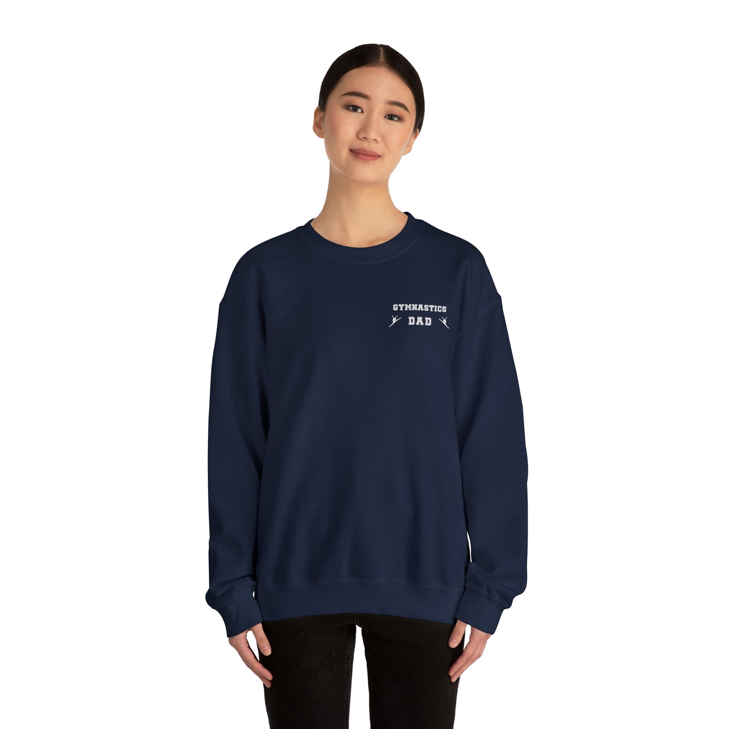 Gymastics Dad Scan For Payment  Unisex Heavy Blend™ Crewneck Sweatshirt