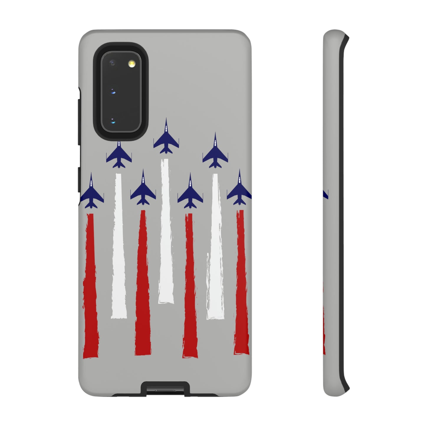 Red, White, & Blue US Jets Tough Phone Cases