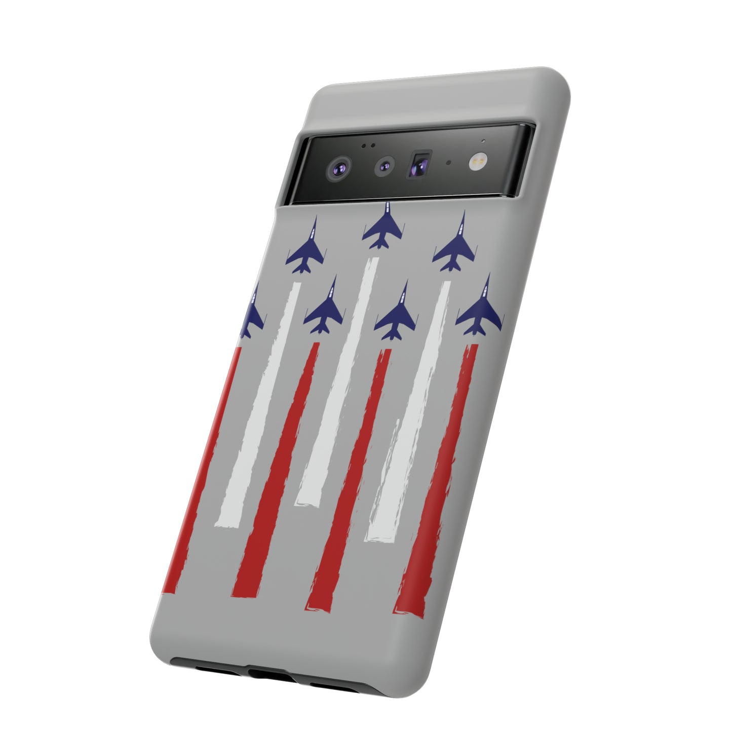 Red, White, & Blue US Jets Tough Phone Cases