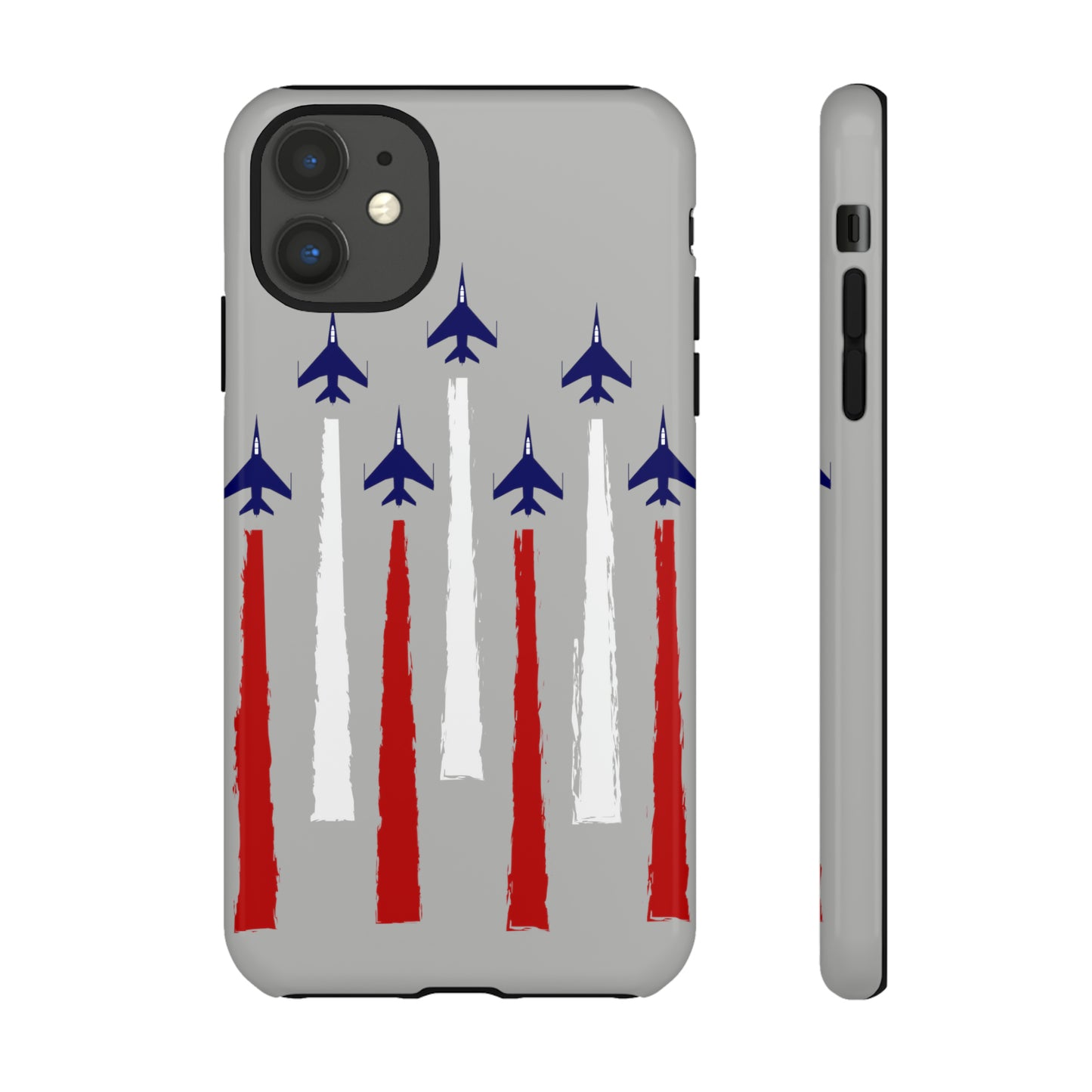 Red, White, & Blue US Jets Tough Phone Cases