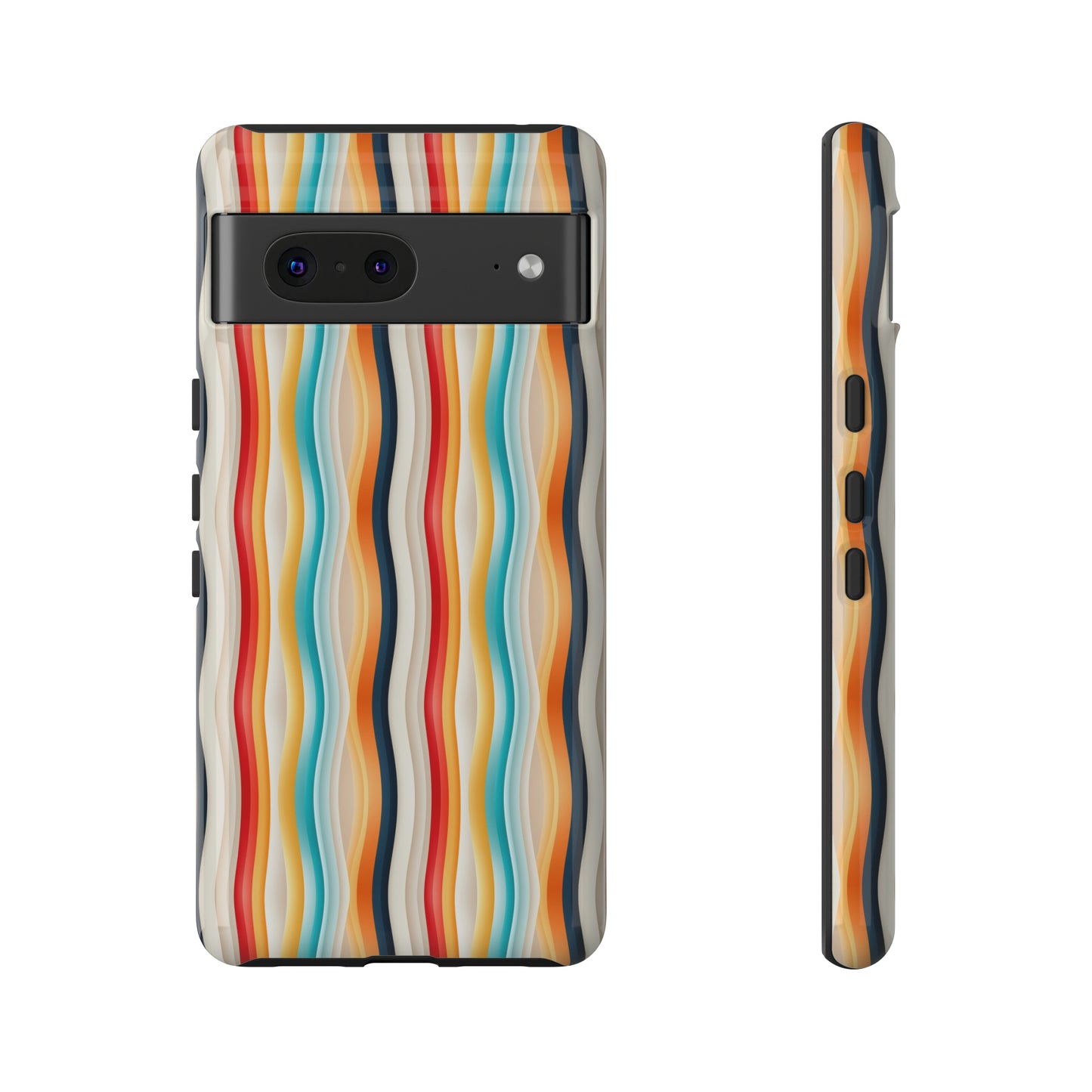 Color Wave Fusion Tough Phone Cases
