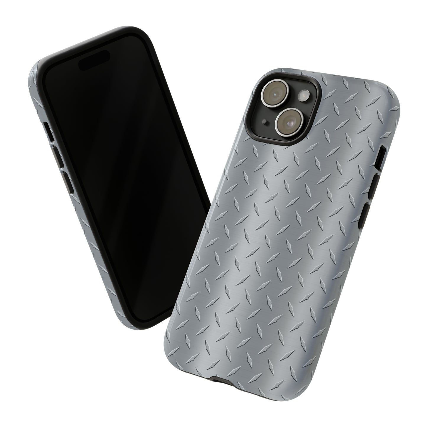 Diamond Plate Inspired Tough Phone Cases