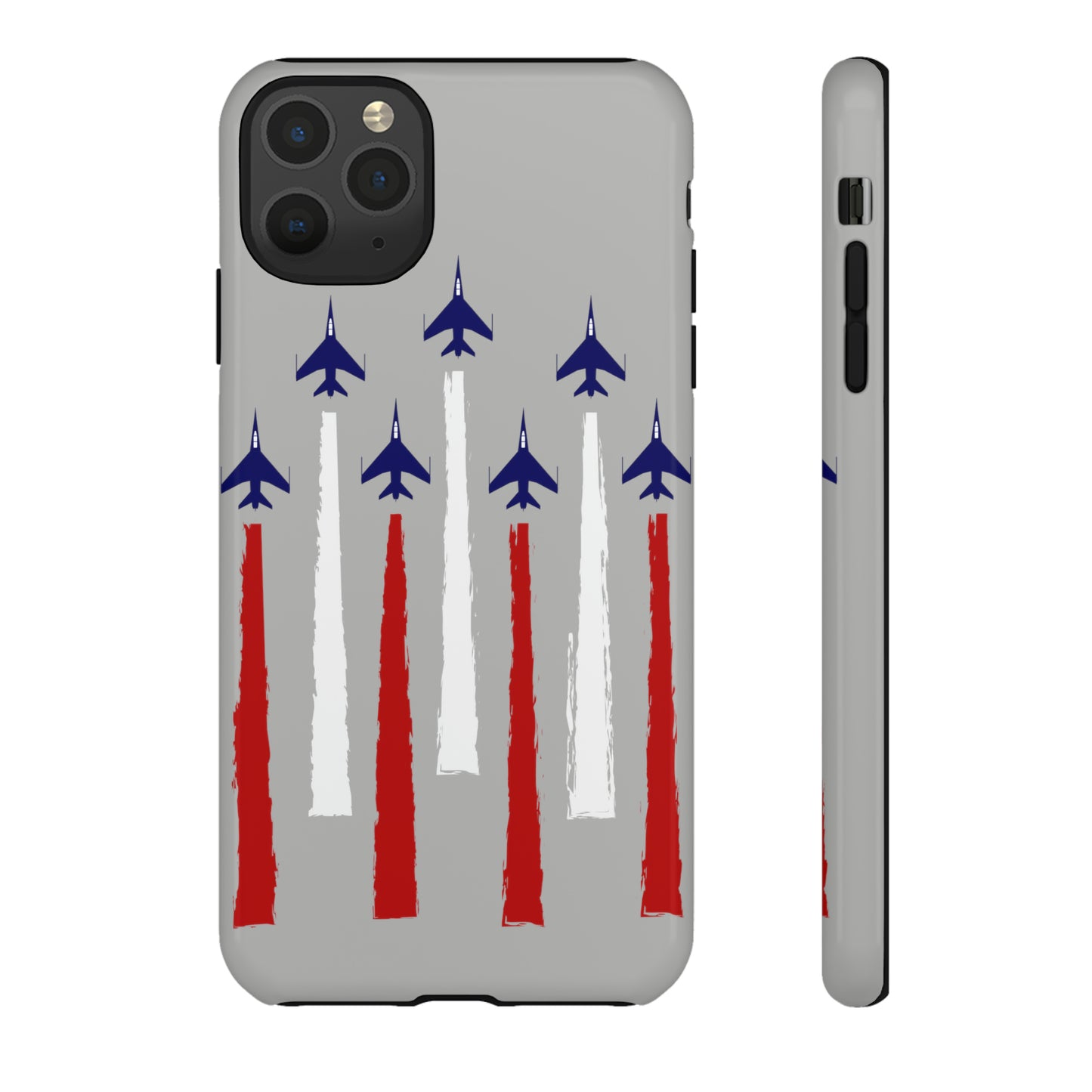 Red, White, & Blue US Jets Tough Phone Cases