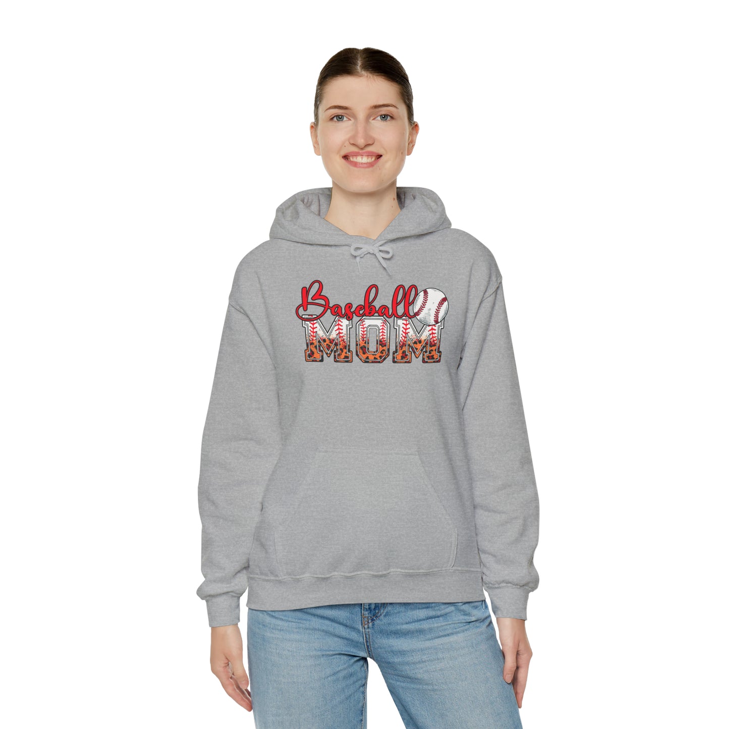 Baseball Mom Unisex Heavy Blend™ Hooded Sweatshirt