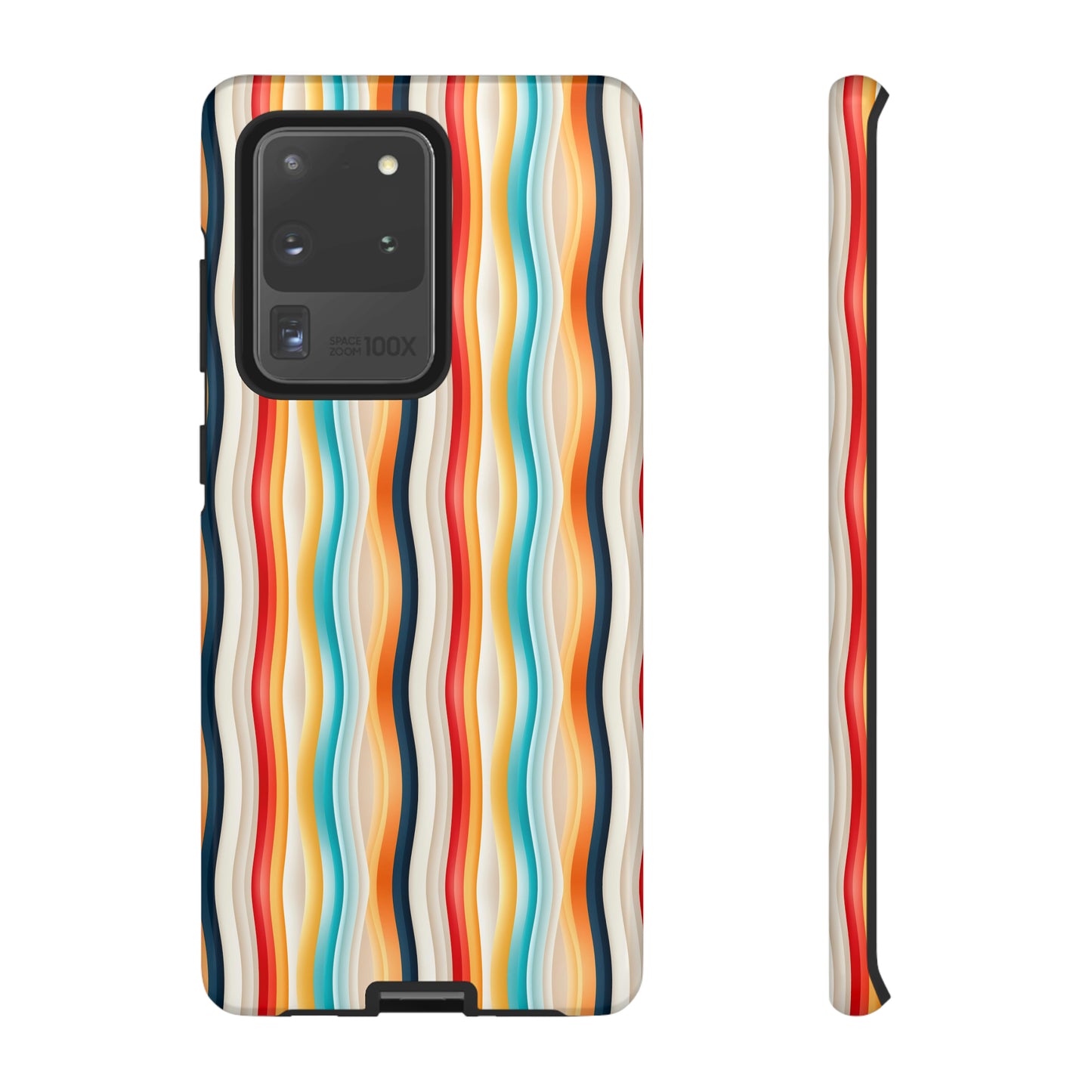 Color Wave Fusion Tough Phone Cases