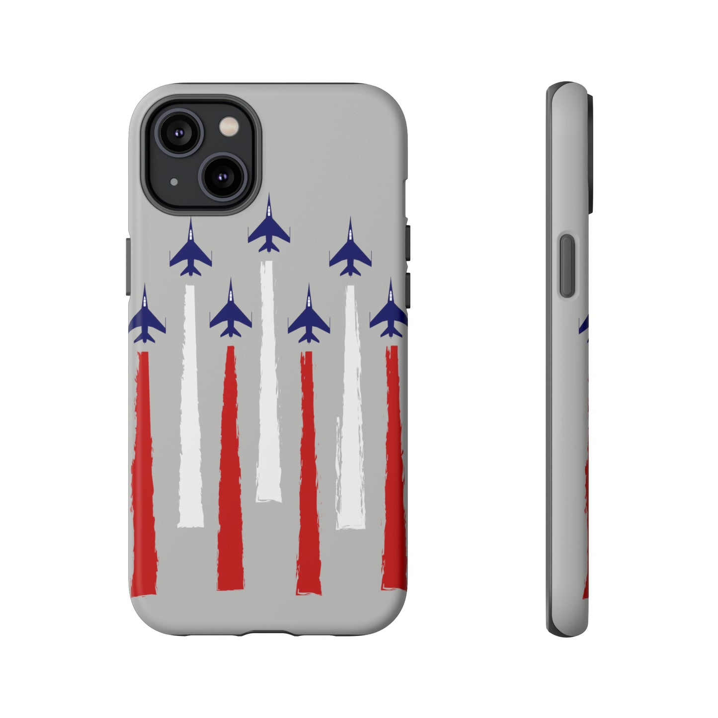 Red, White, & Blue US Jets Tough Phone Cases