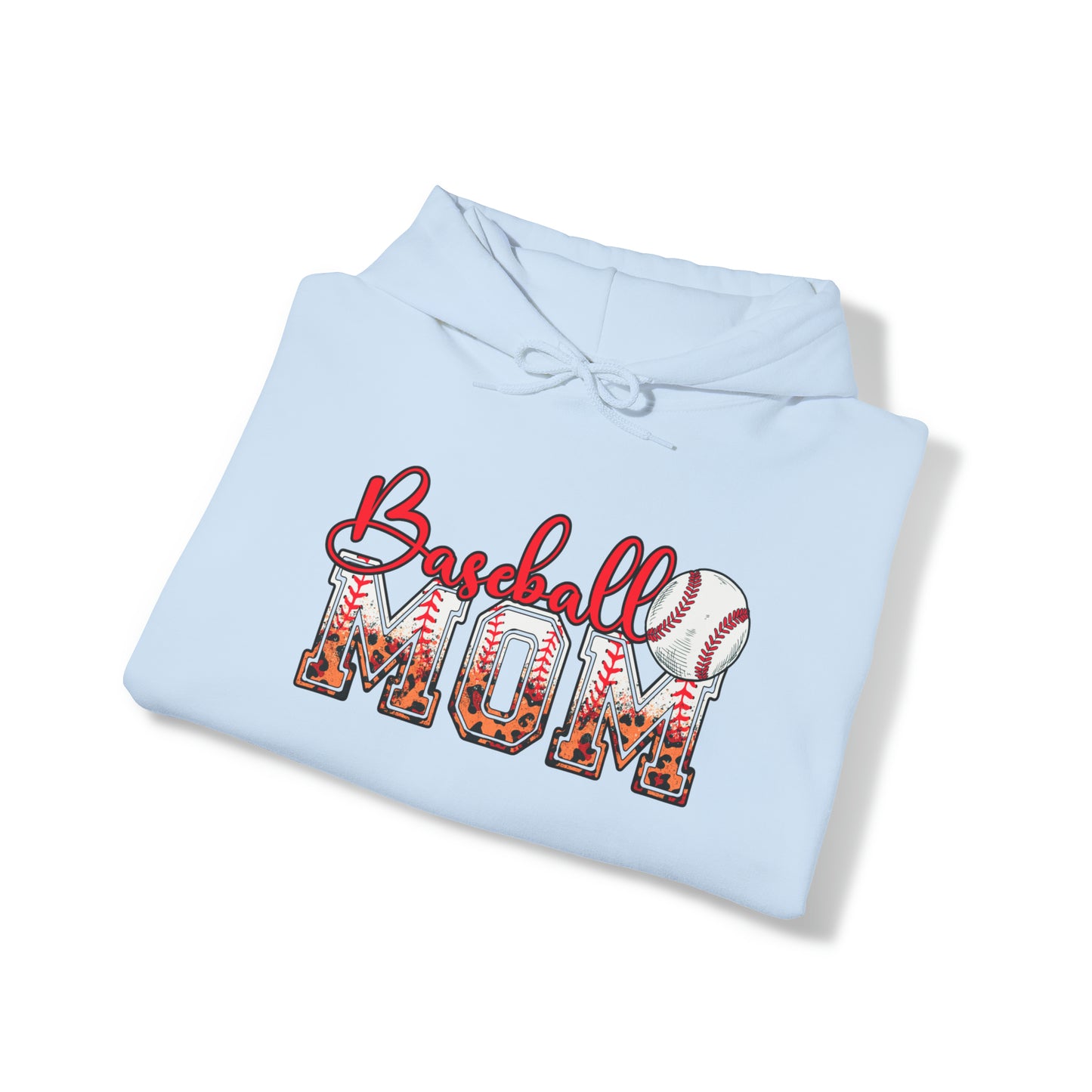 Baseball Mom Unisex Heavy Blend™ Hooded Sweatshirt