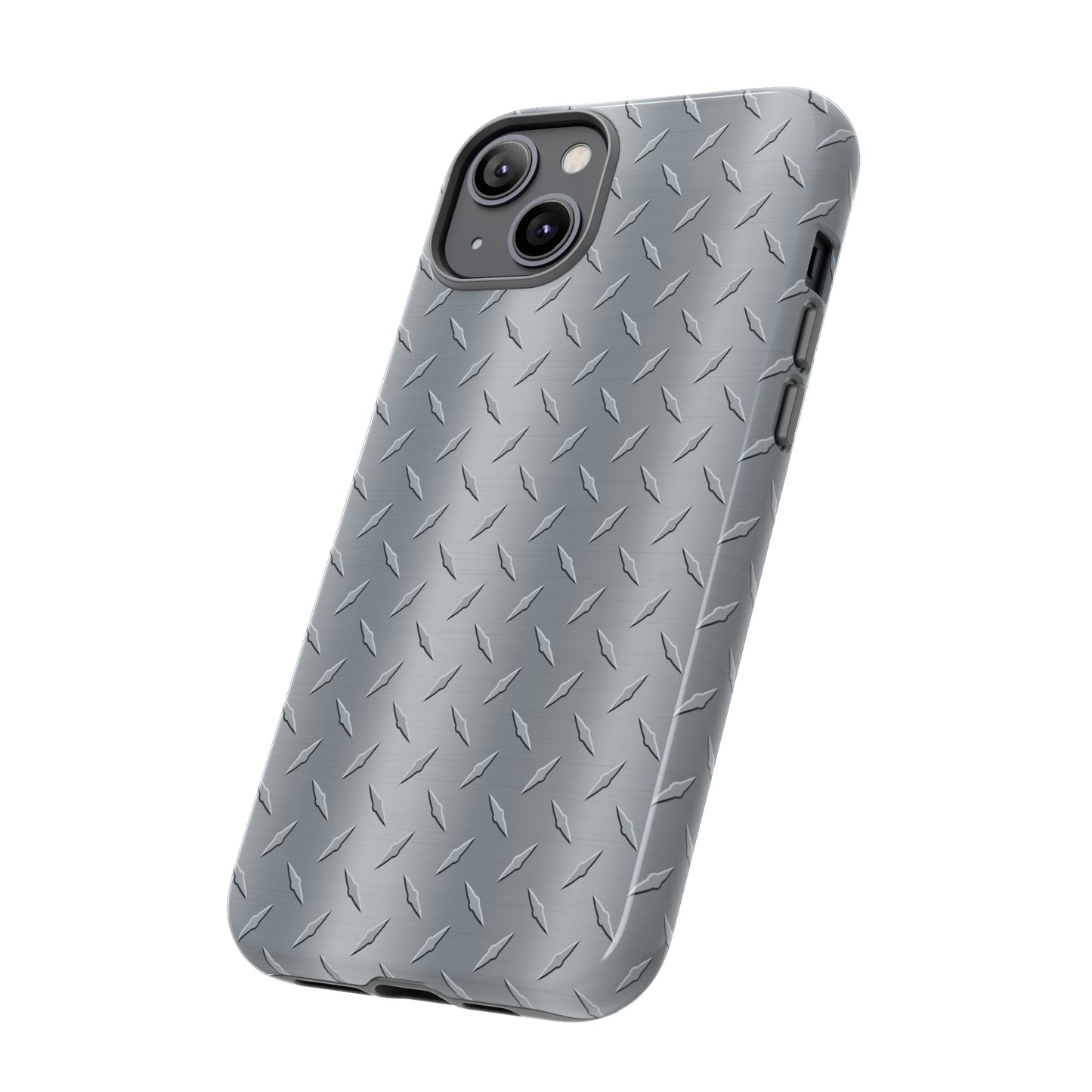 Diamond Plate Inspired Tough Phone Cases