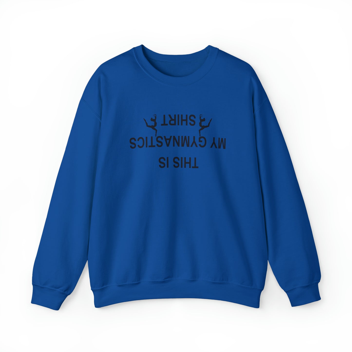 This is My Gymnastics Shirt (upside down) Unisex Heavy Blend™ Crewneck Sweatshirt