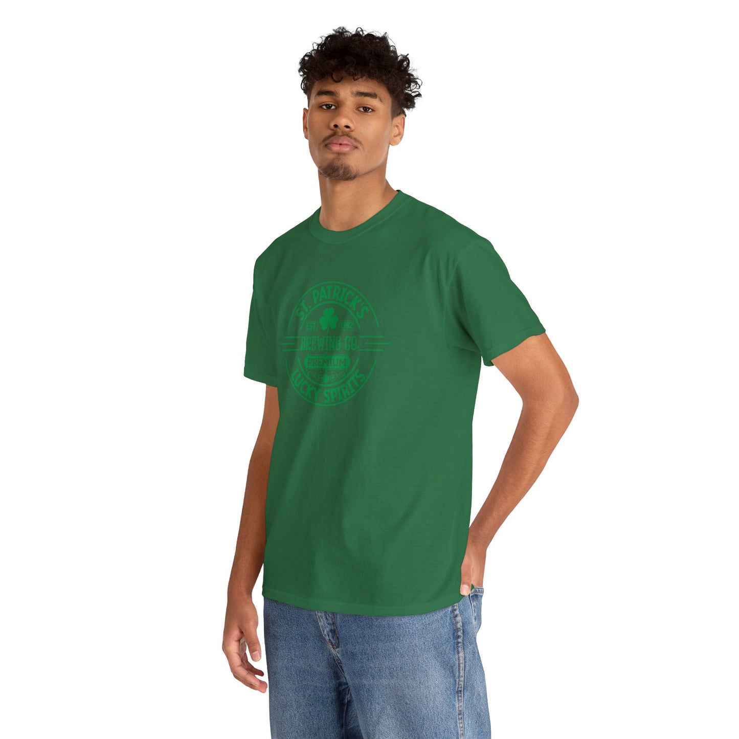 St. Patrick's Brewing Co. Style 3 Unisex Heavy Cotton Tee