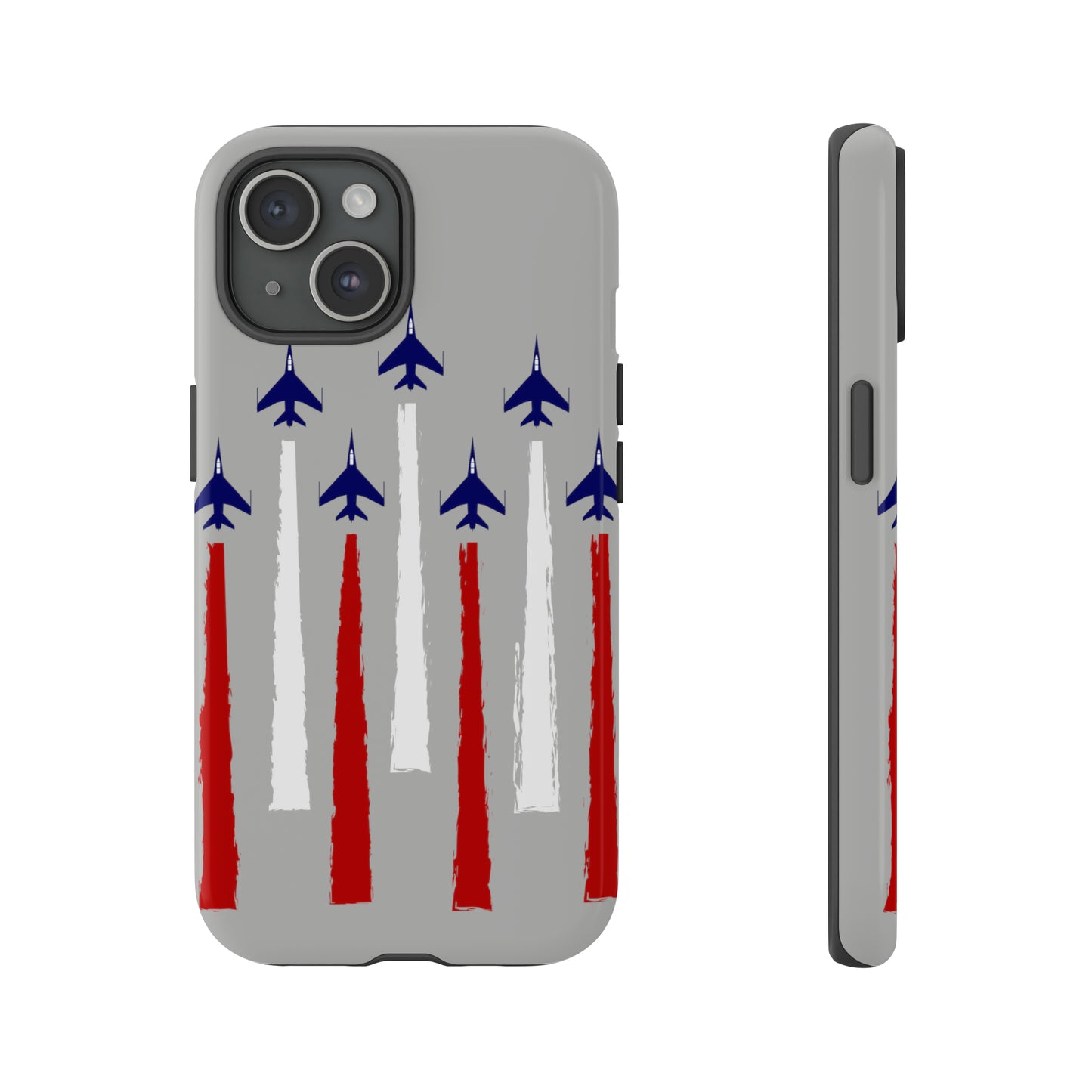 Red, White, & Blue US Jets Tough Phone Cases
