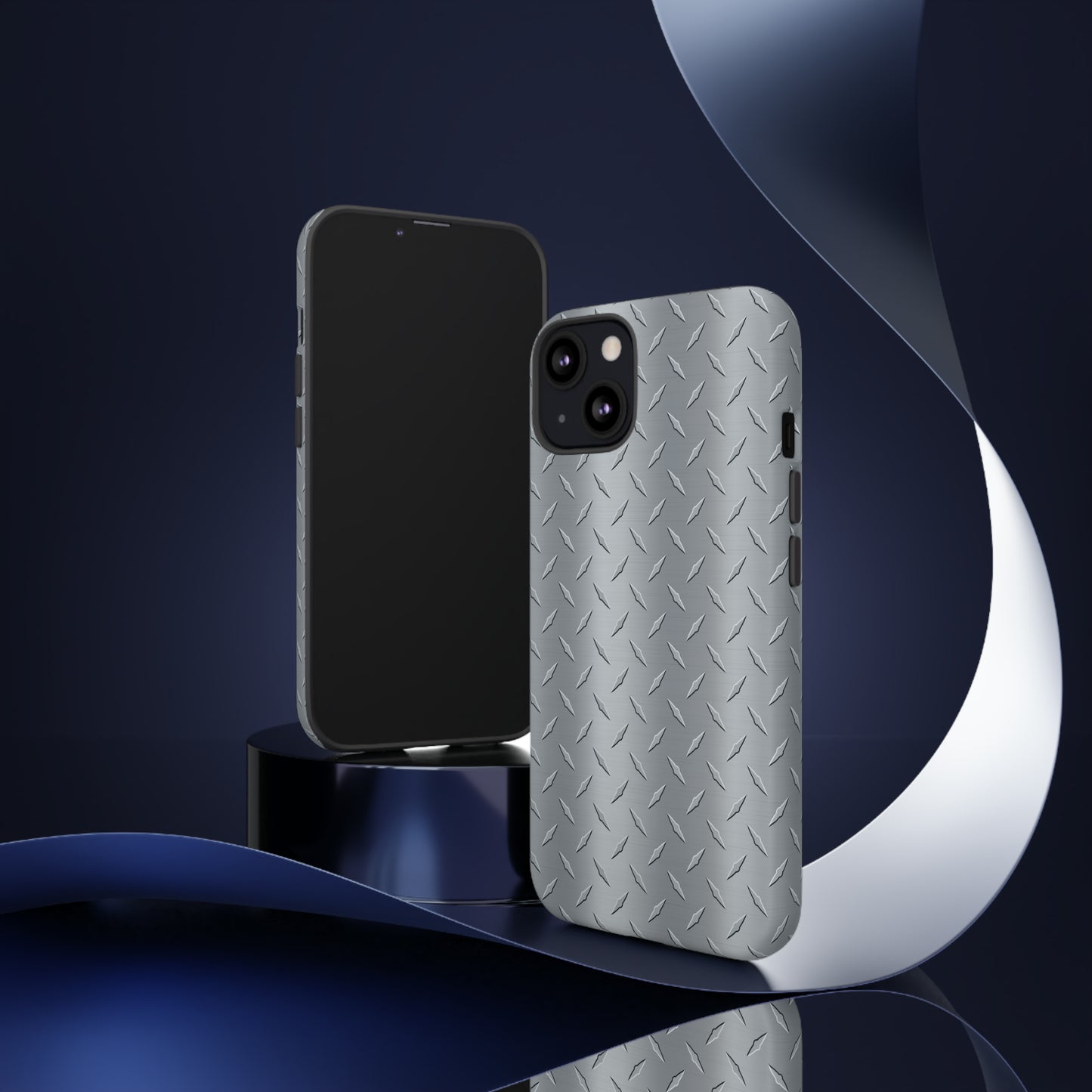 Diamond Plate Inspired Tough Phone Cases
