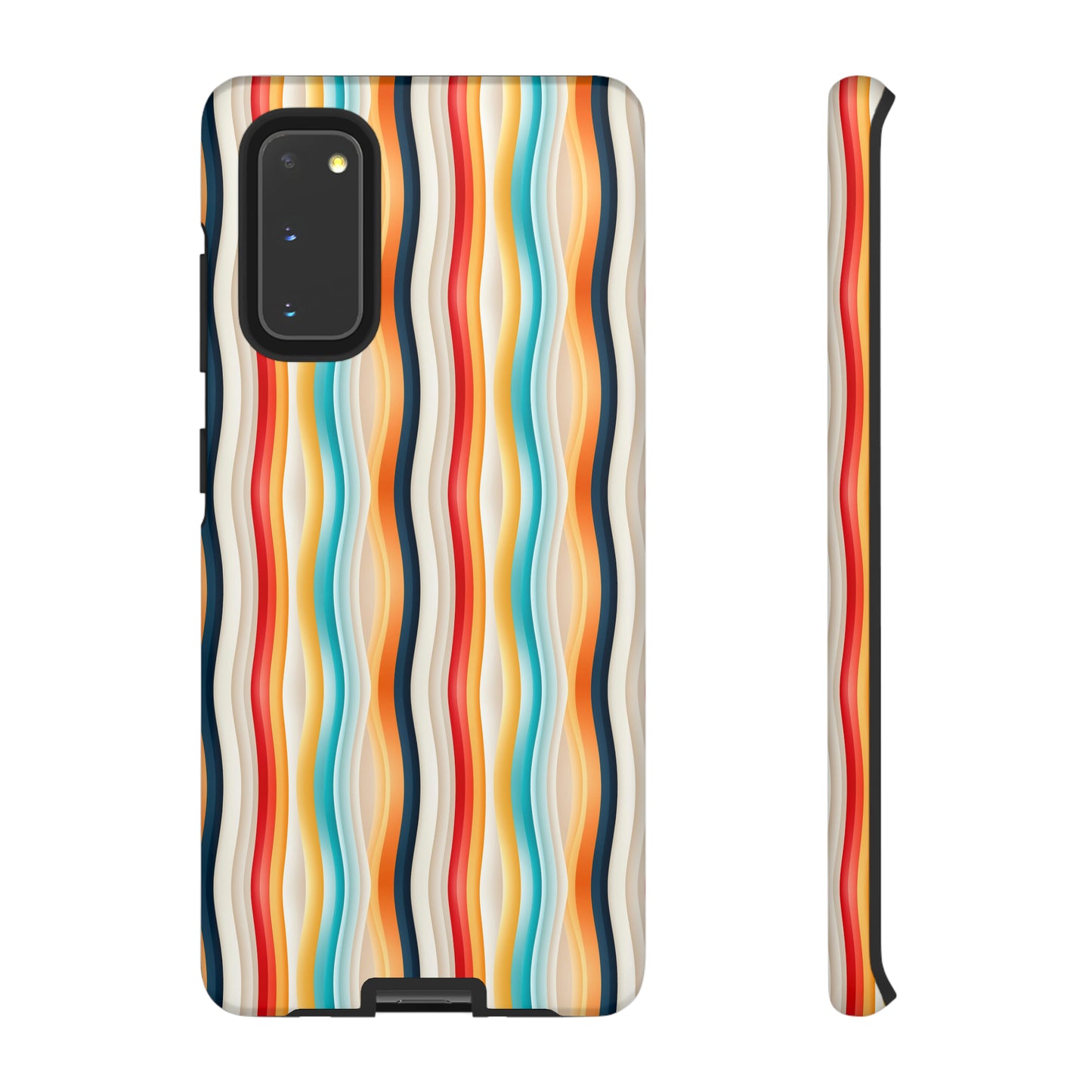 Color Wave Fusion Tough Phone Cases