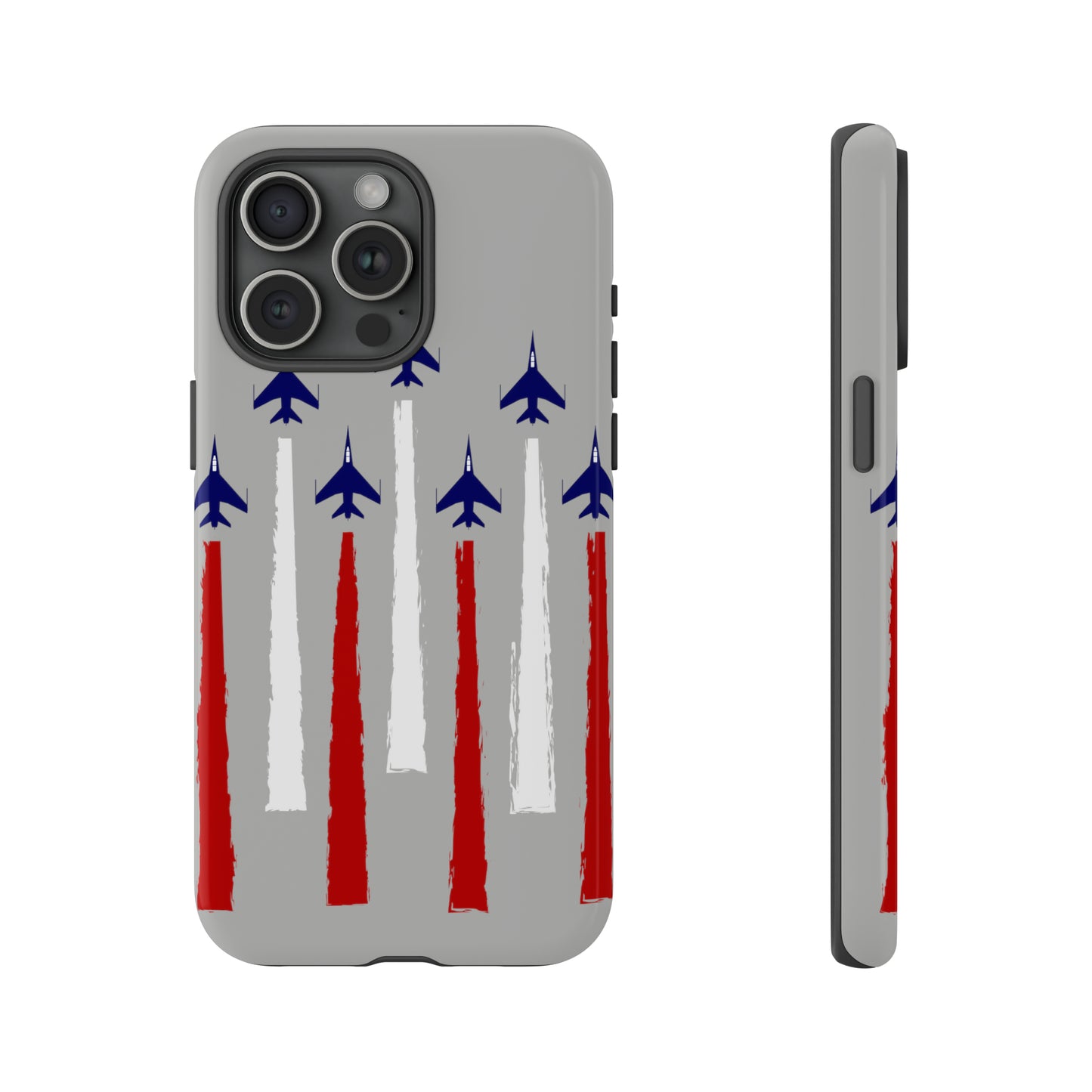 Red, White, & Blue US Jets Tough Phone Cases