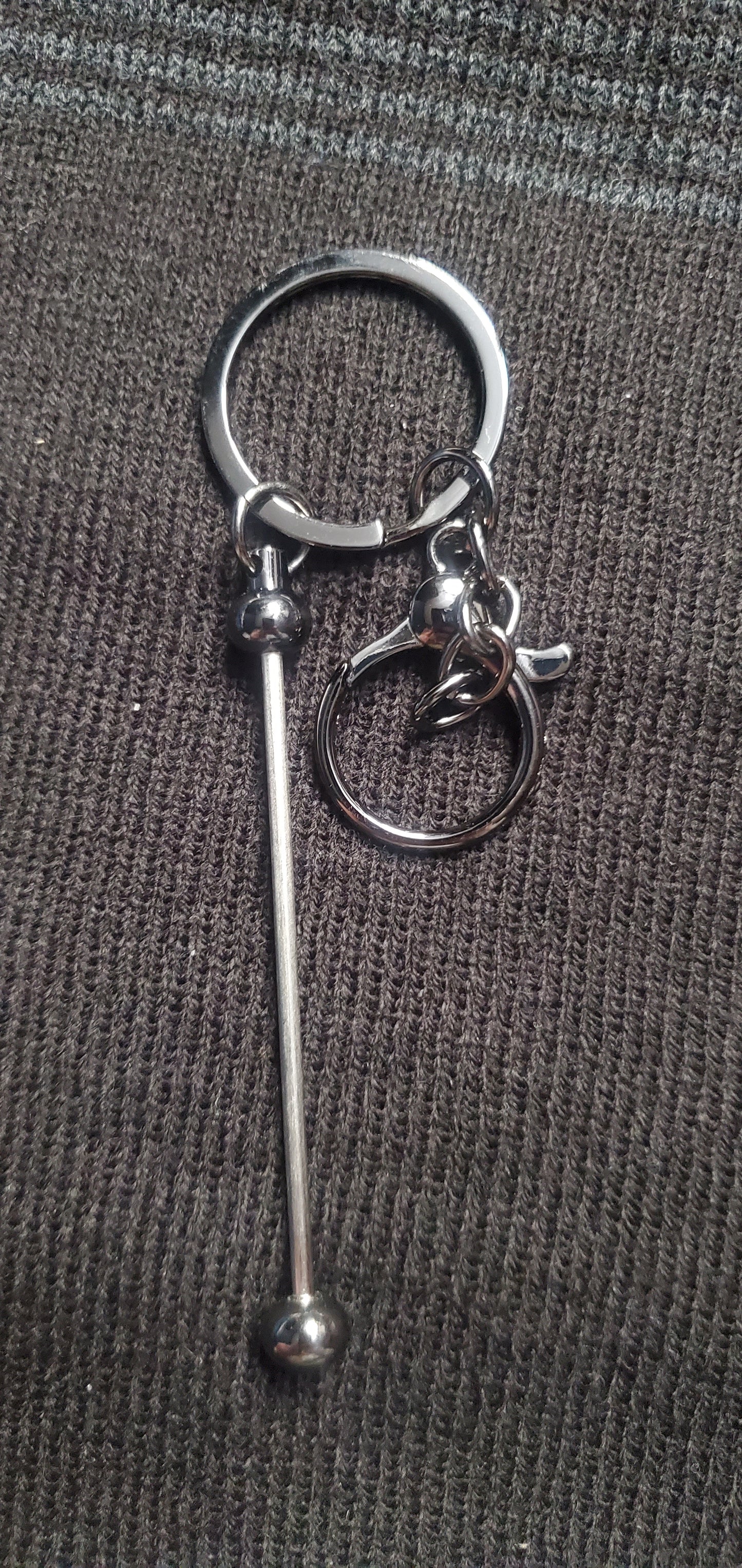 Custom Silicone Beaded: Keychain Bars