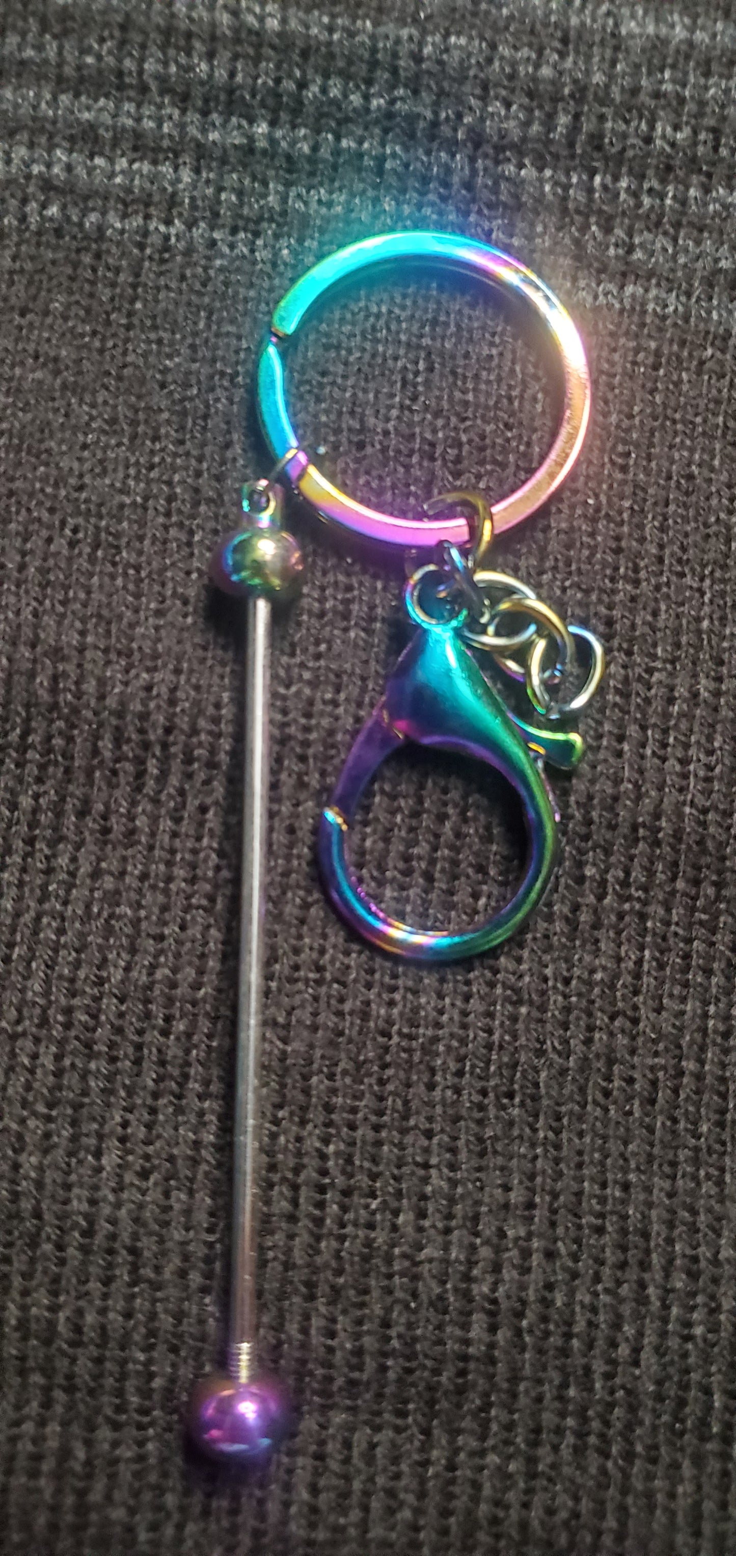 Custom Silicone Beaded: Keychain Bars