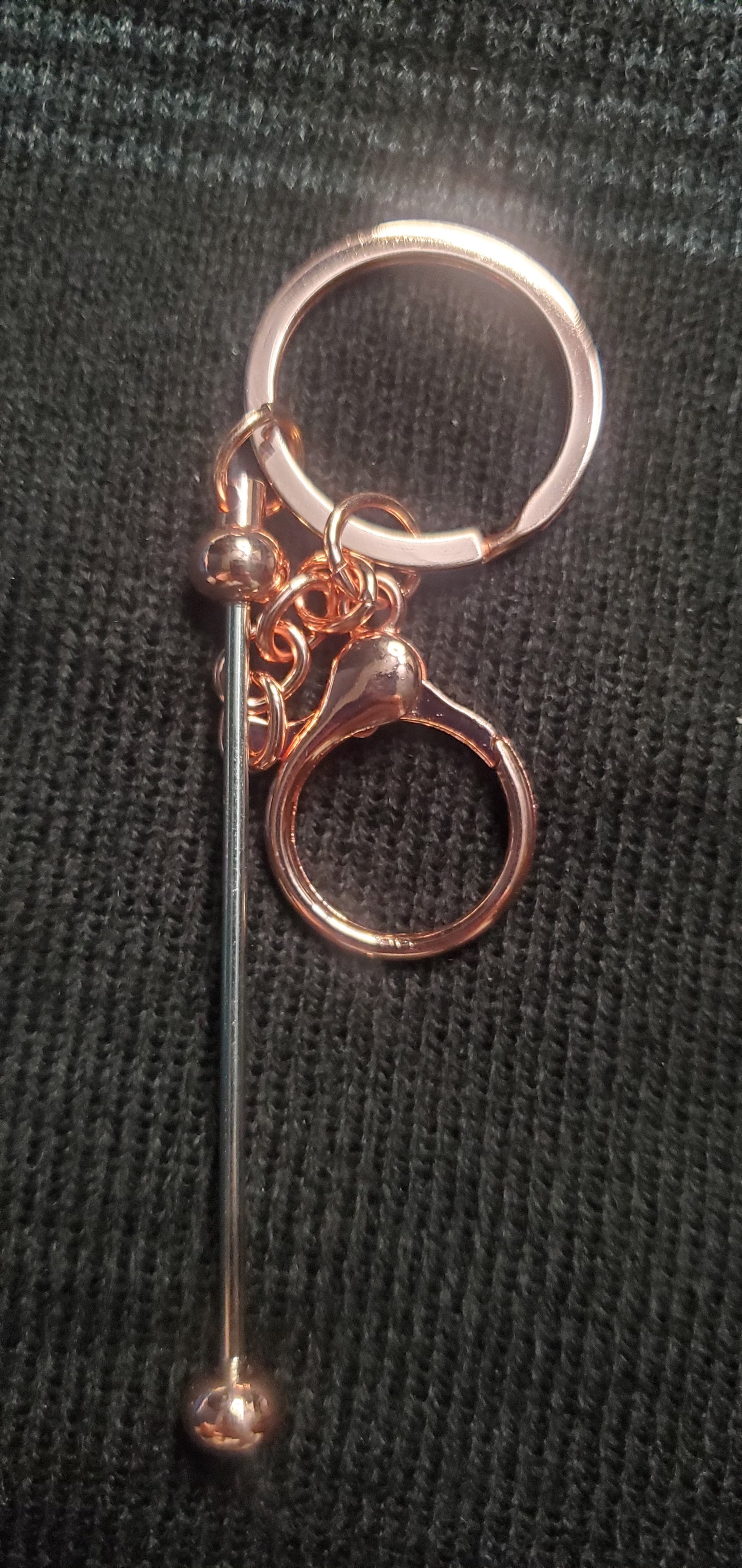 Custom Silicone Beaded: Keychain Bars