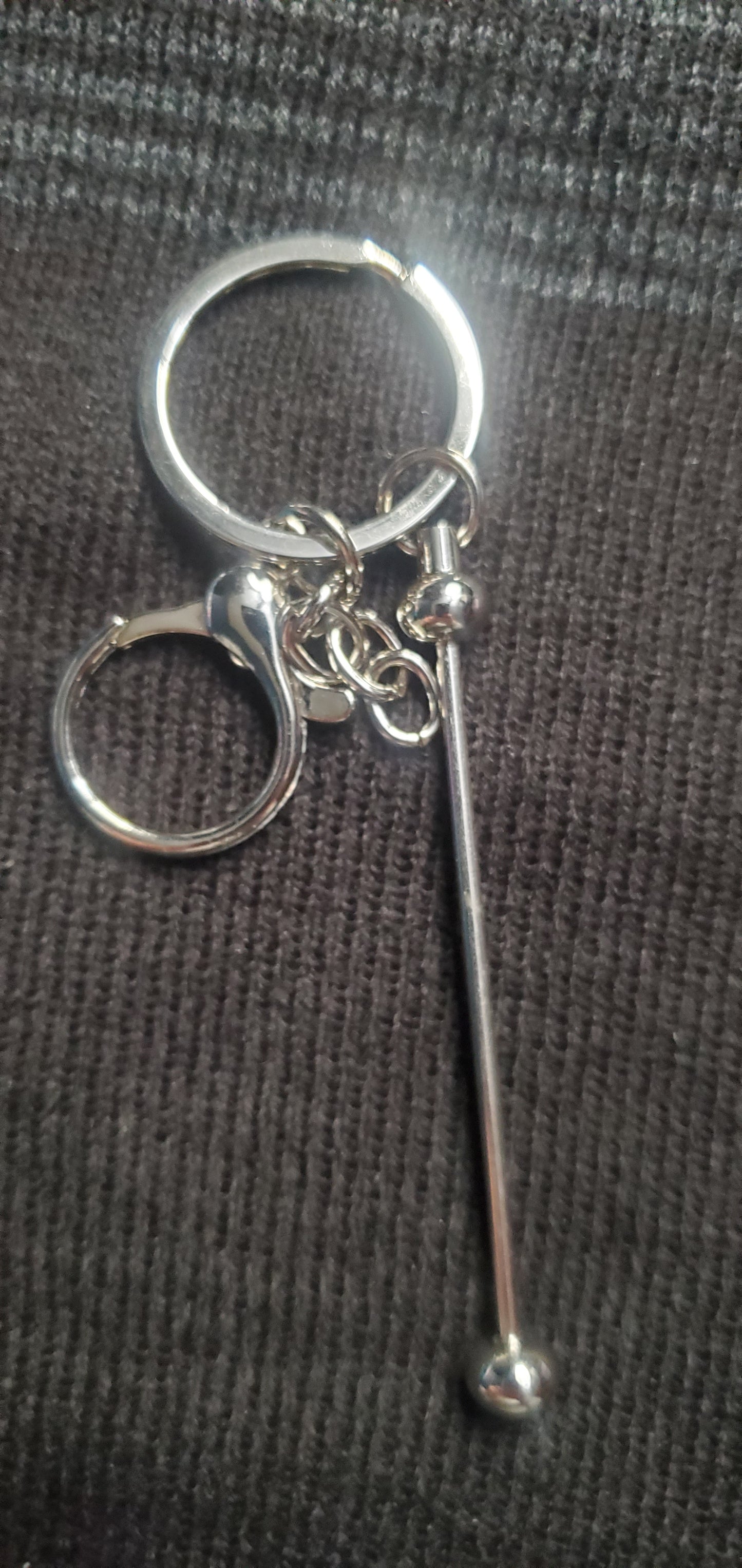 Custom Silicone Beaded: Keychain Bars